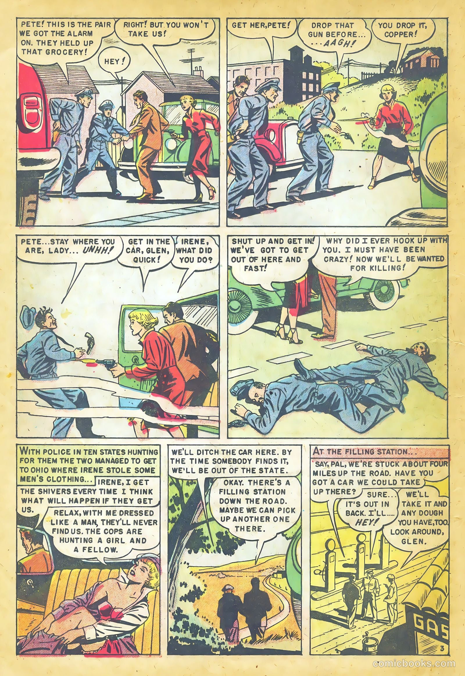 Police Line-Up #1 (1951) — page 20 of 37