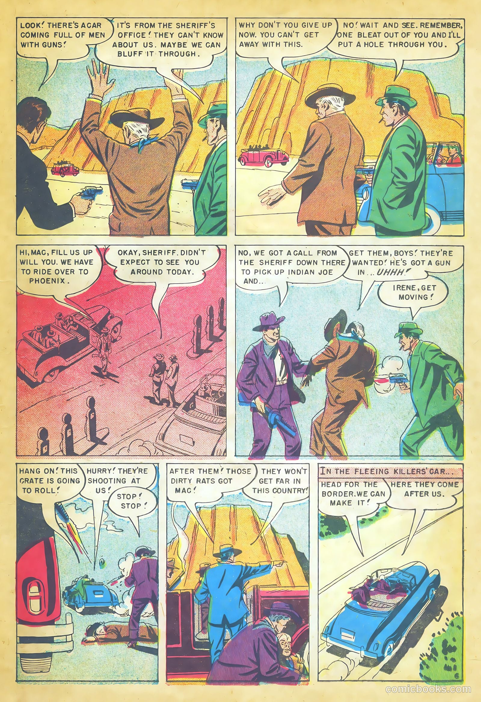 Police Line-Up #1 (1951) — page 23 of 37