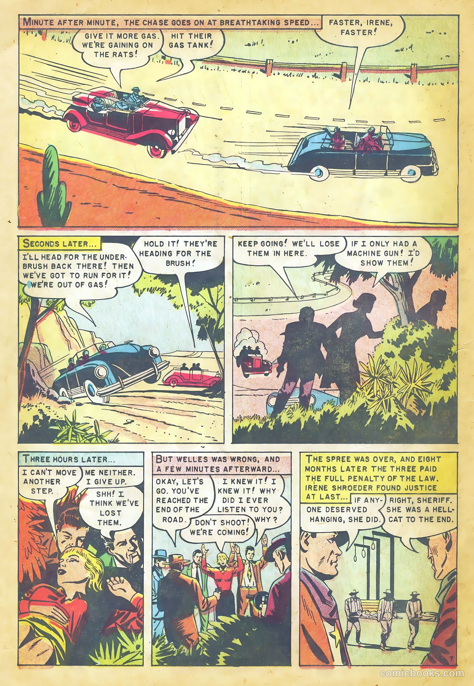 Police Line-Up #1 (1951) — page 24 of 37