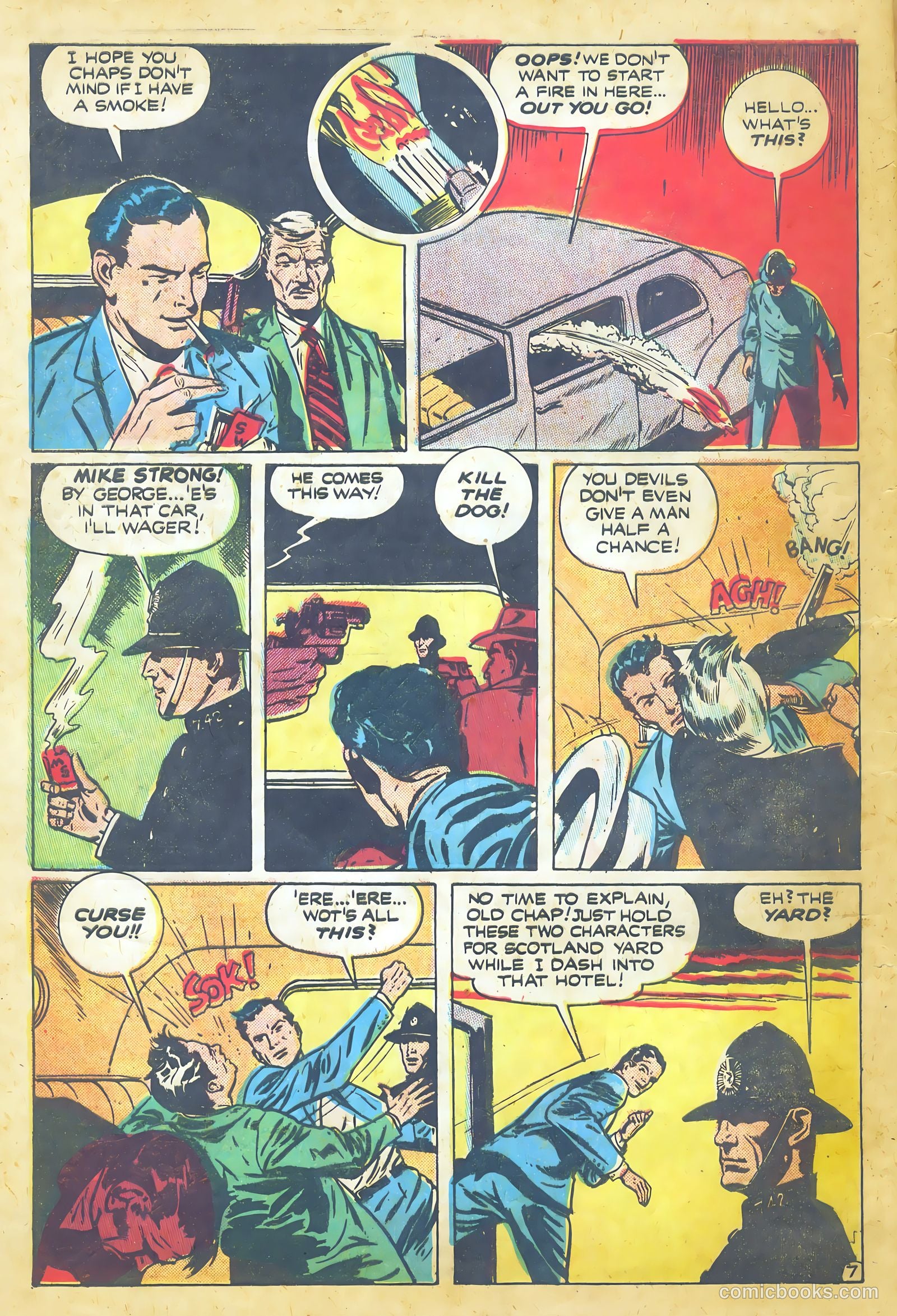 Police Line-Up #1 (1951) — page 32 of 37