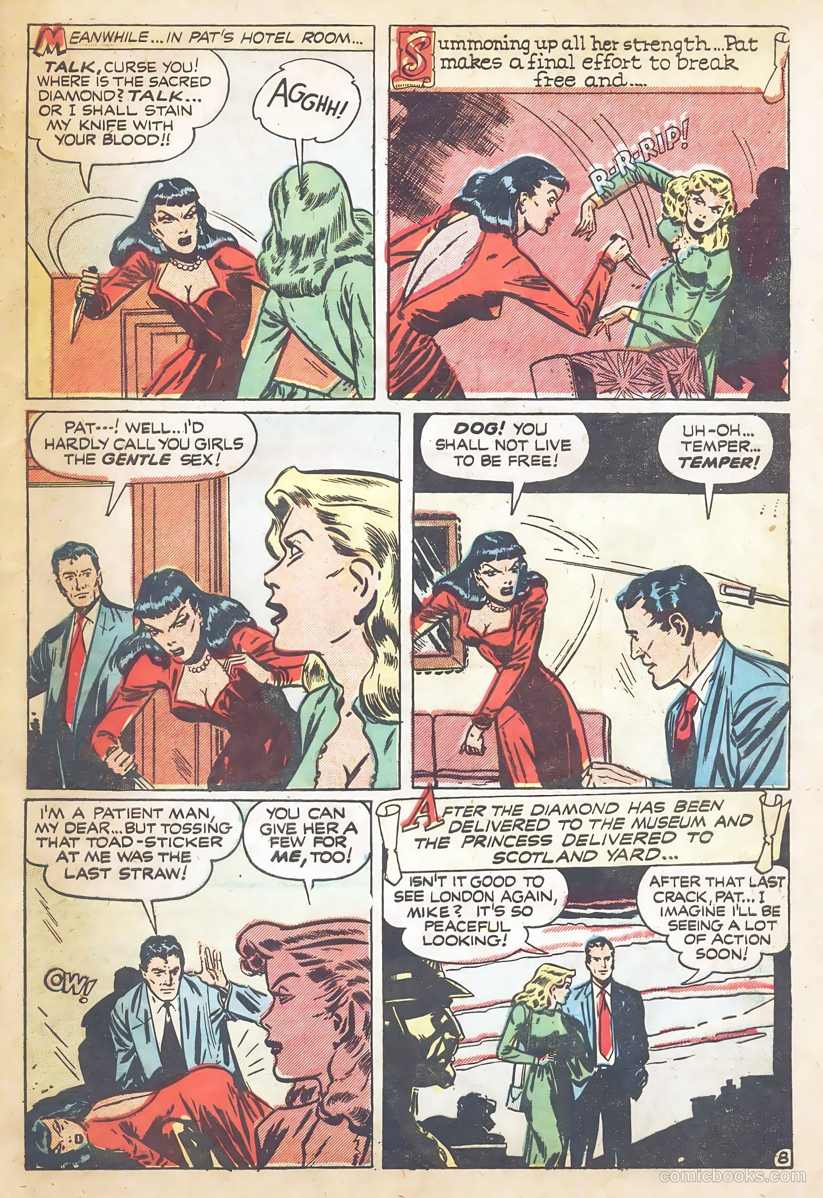 Police Line-Up #1 (1951) — page 33 of 37