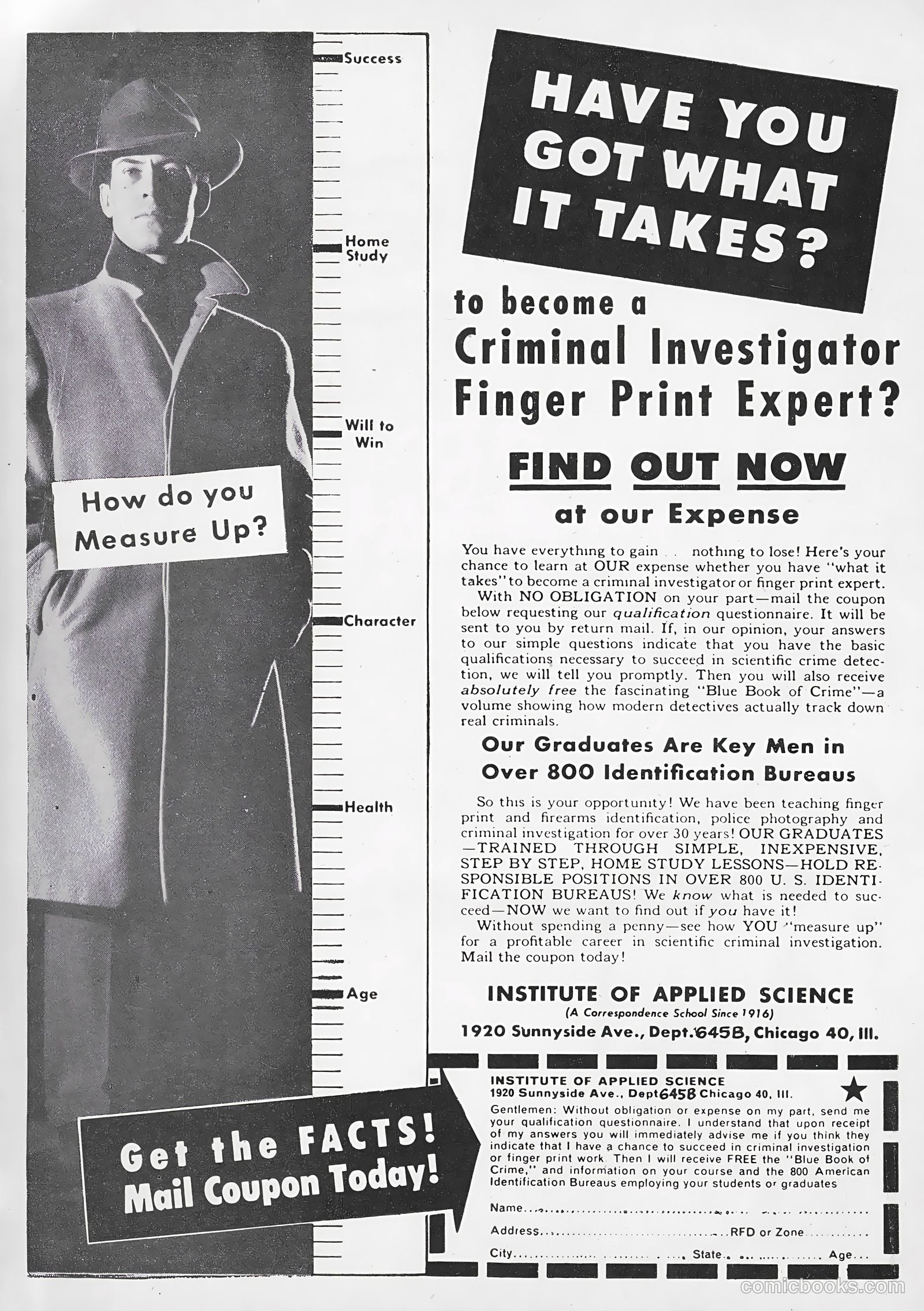 Police Line-Up #1 (1951) — page 35 of 37