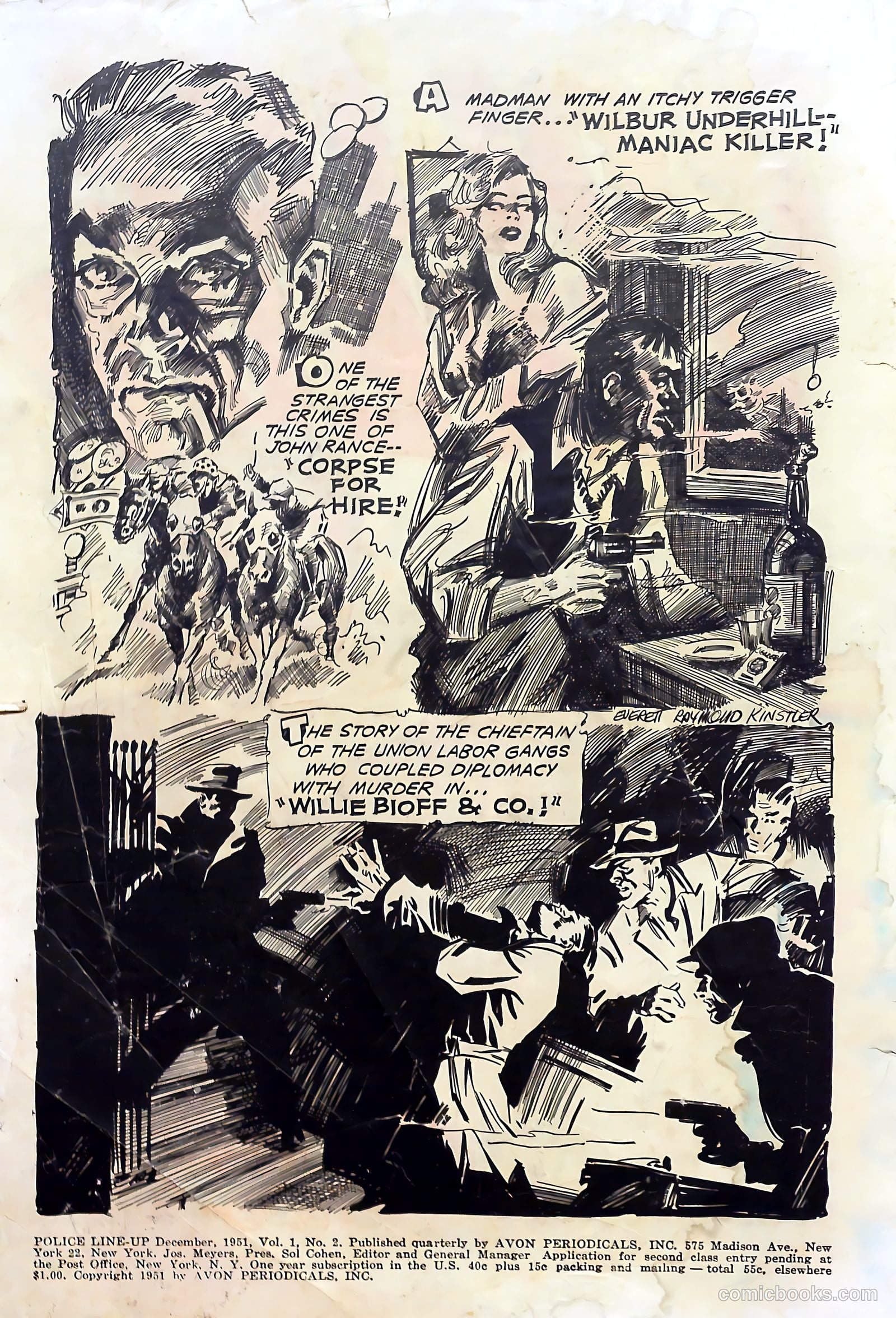 Police Line-Up #2 (1951) — page 2 of 37