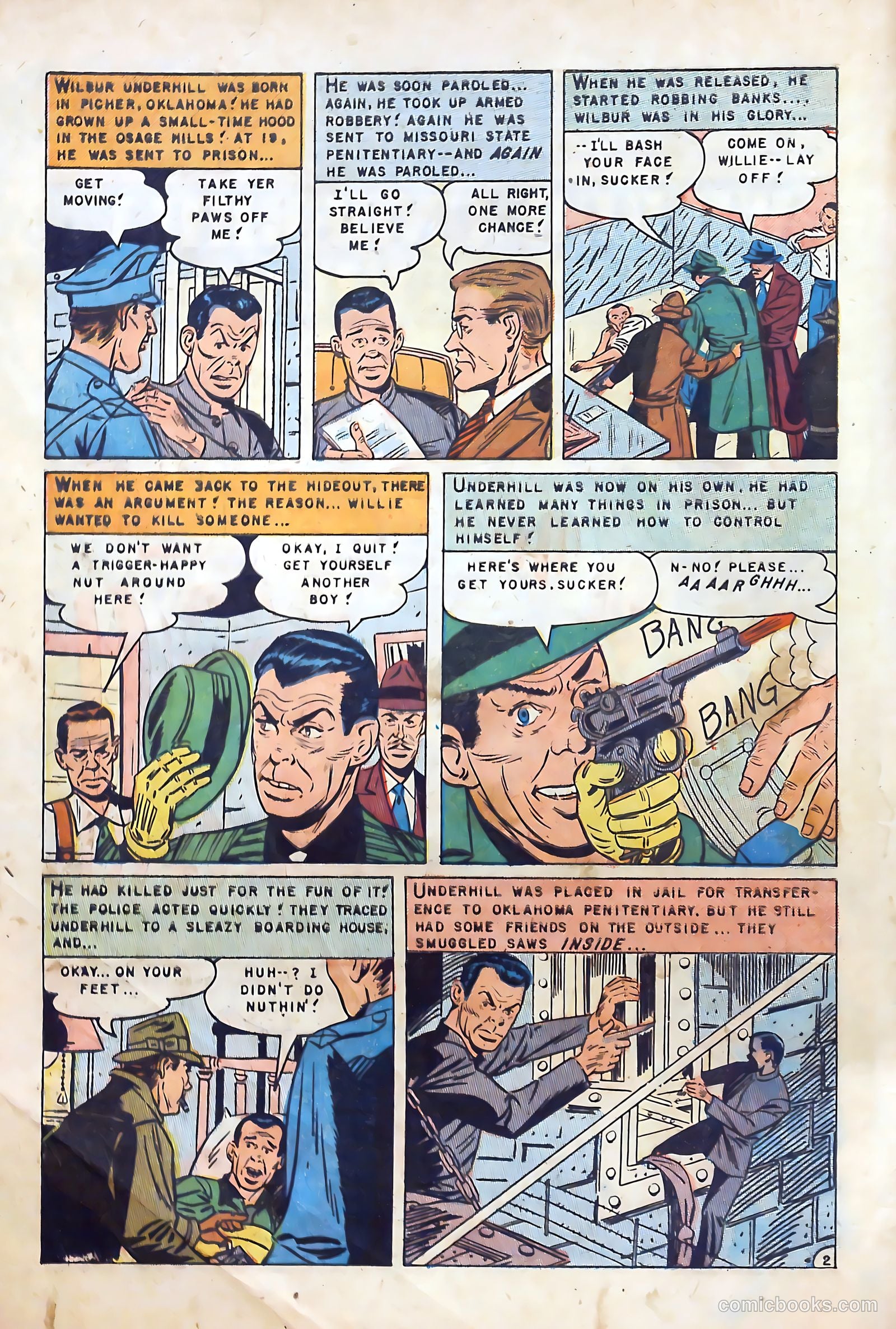 Police Line-Up #2 (1951) — page 5 of 37