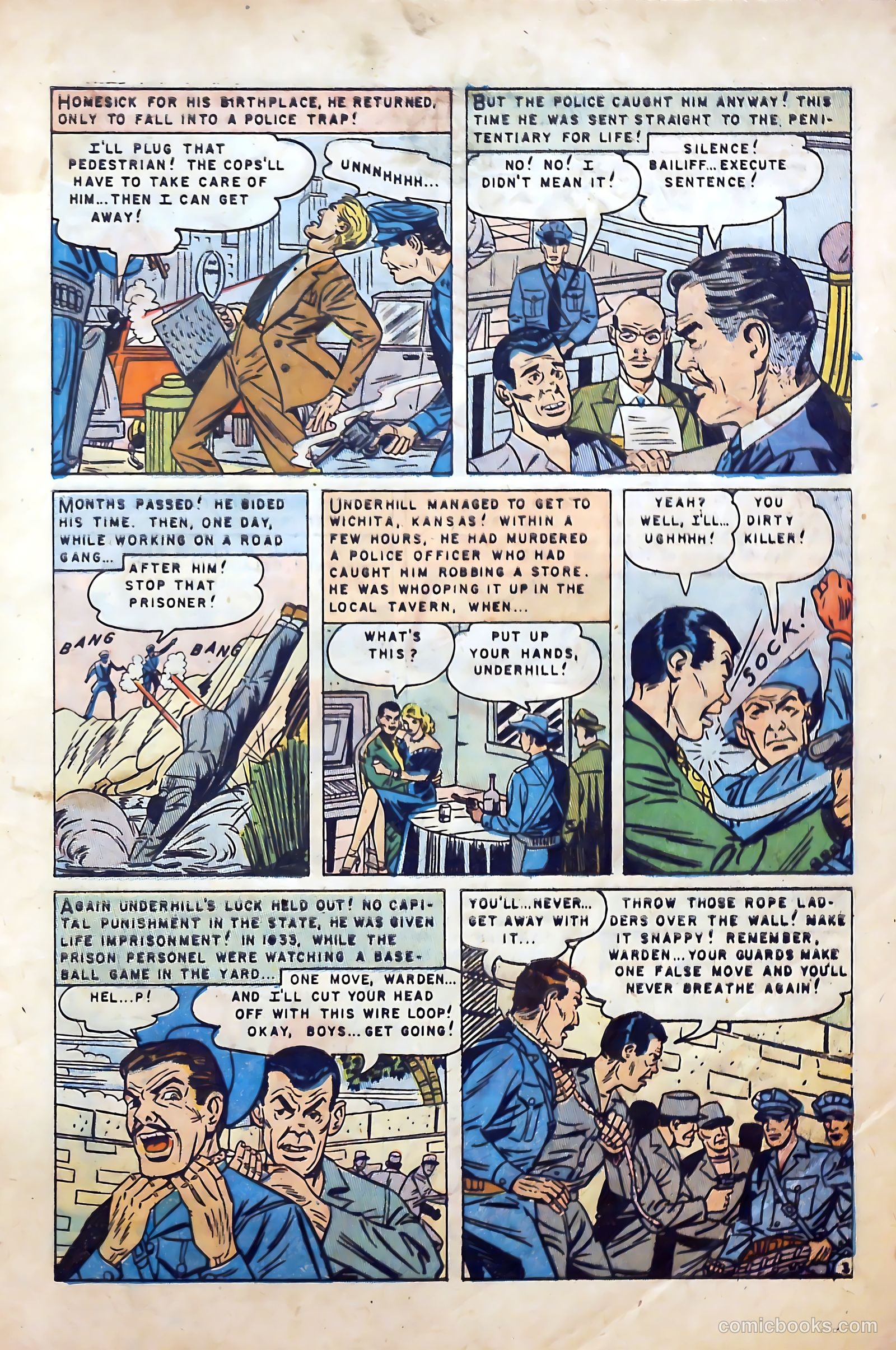 Police Line-Up #2 (1951) — page 6 of 37