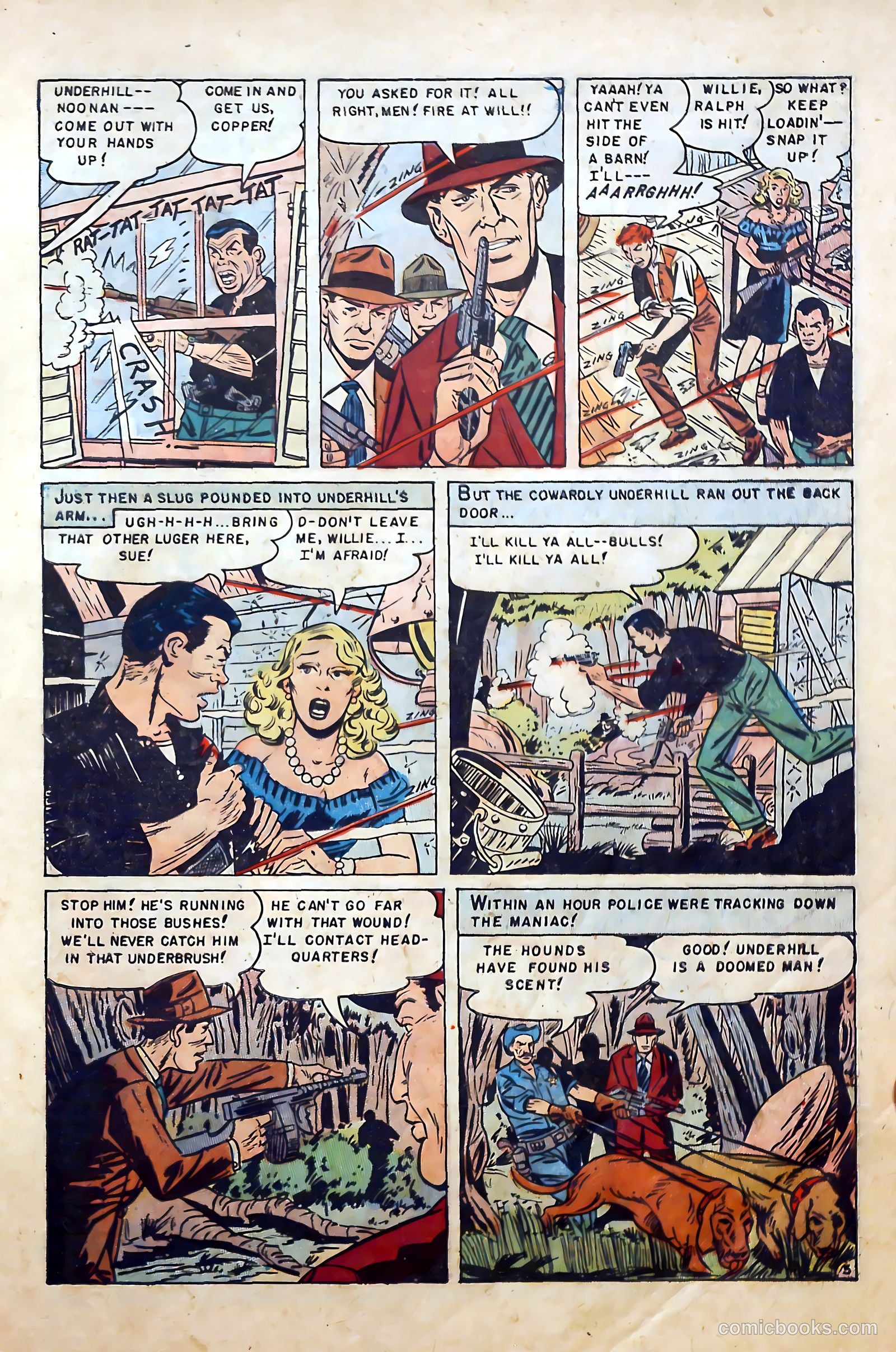 Police Line-Up #2 (1951) — page 8 of 37