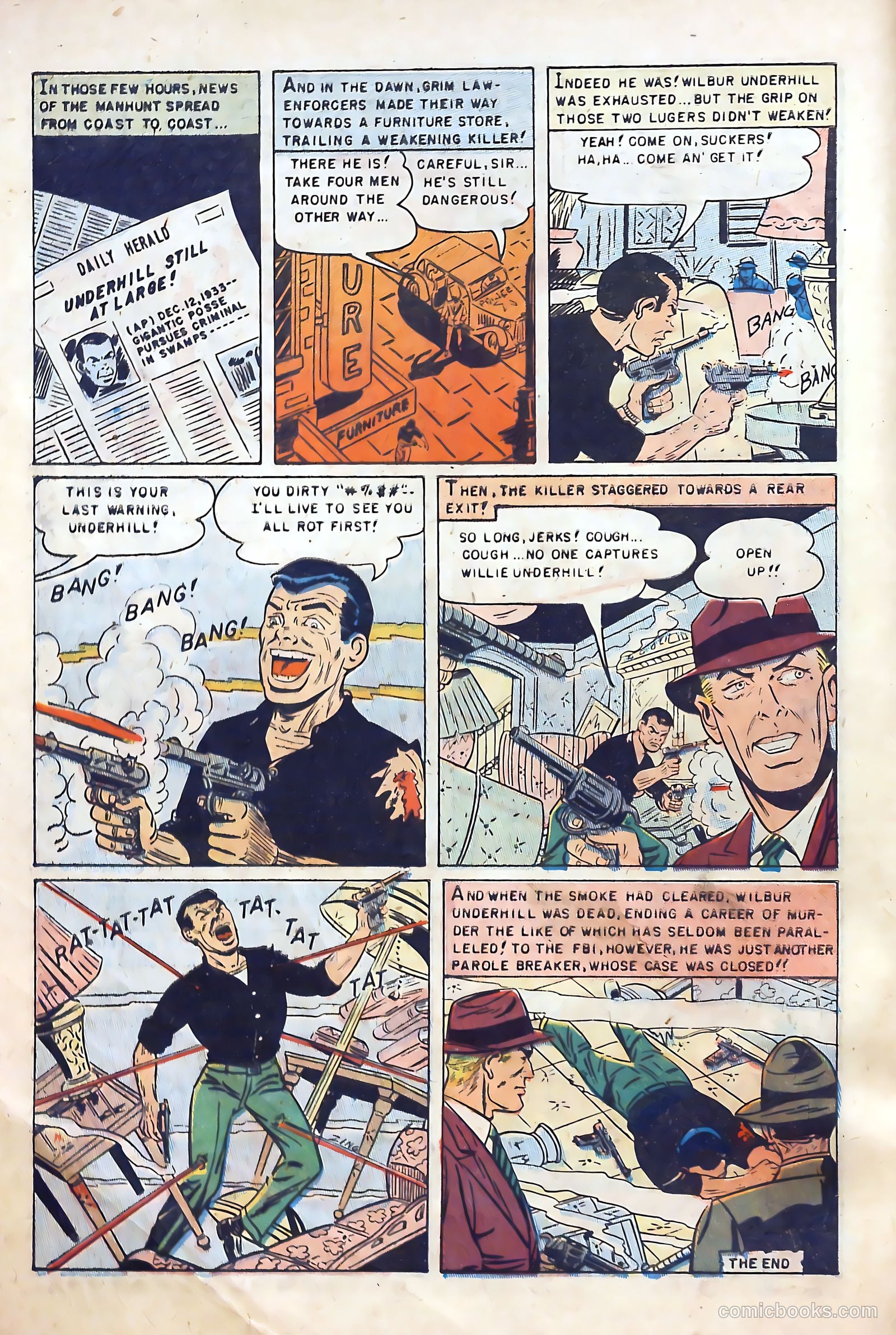 Police Line-Up #2 (1951) — page 9 of 37
