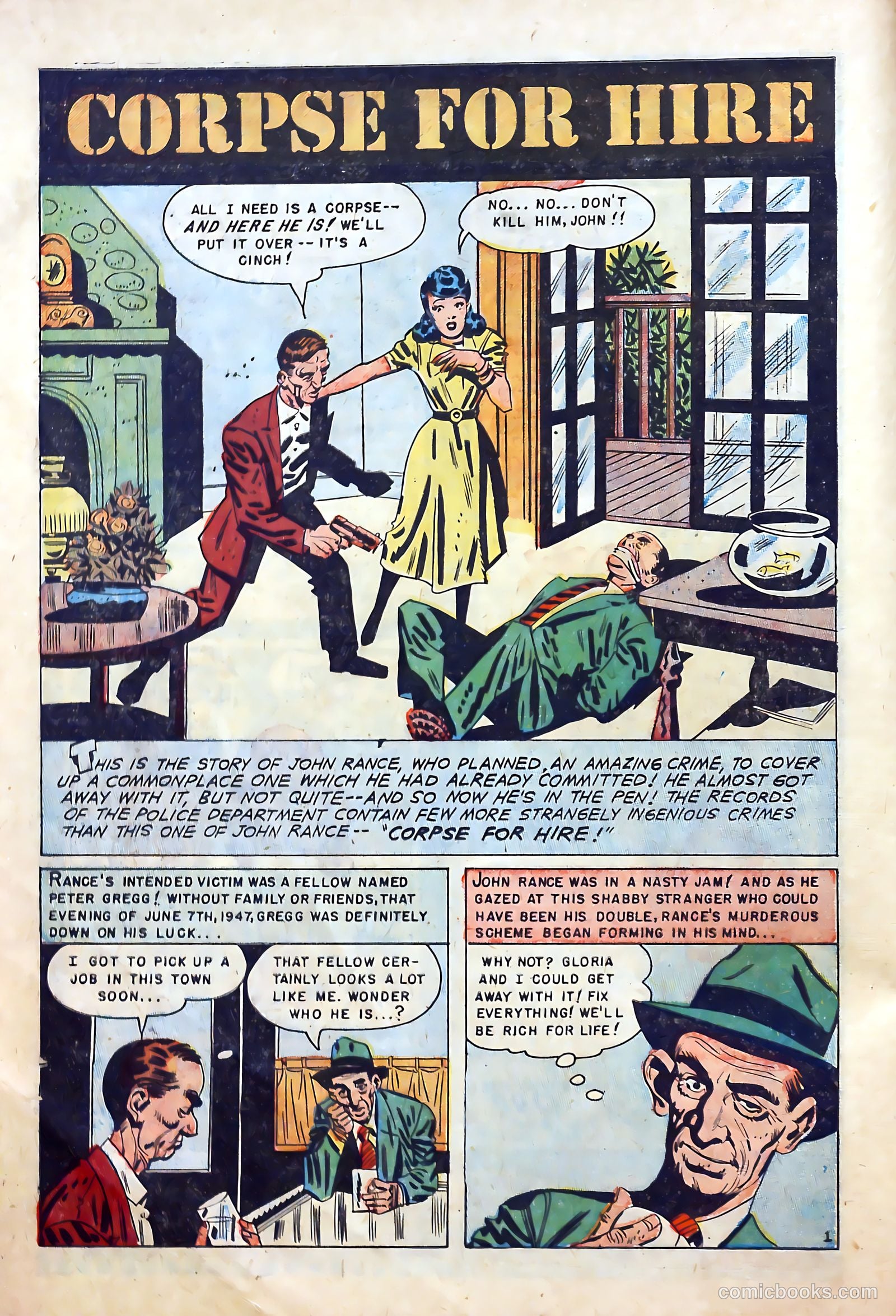 Police Line-Up #2 (1951) — page 11 of 37