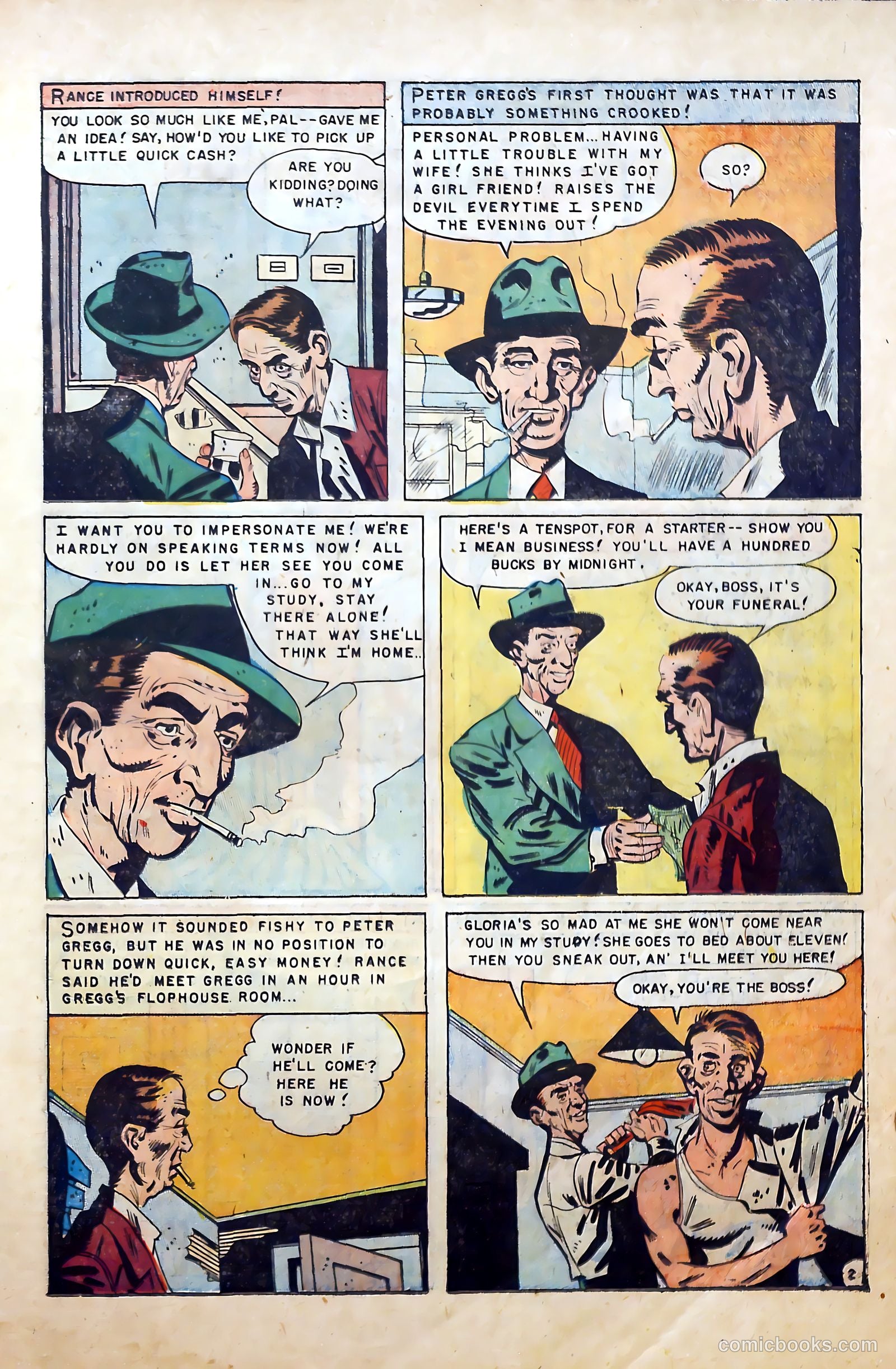 Police Line-Up #2 (1951) — page 12 of 37