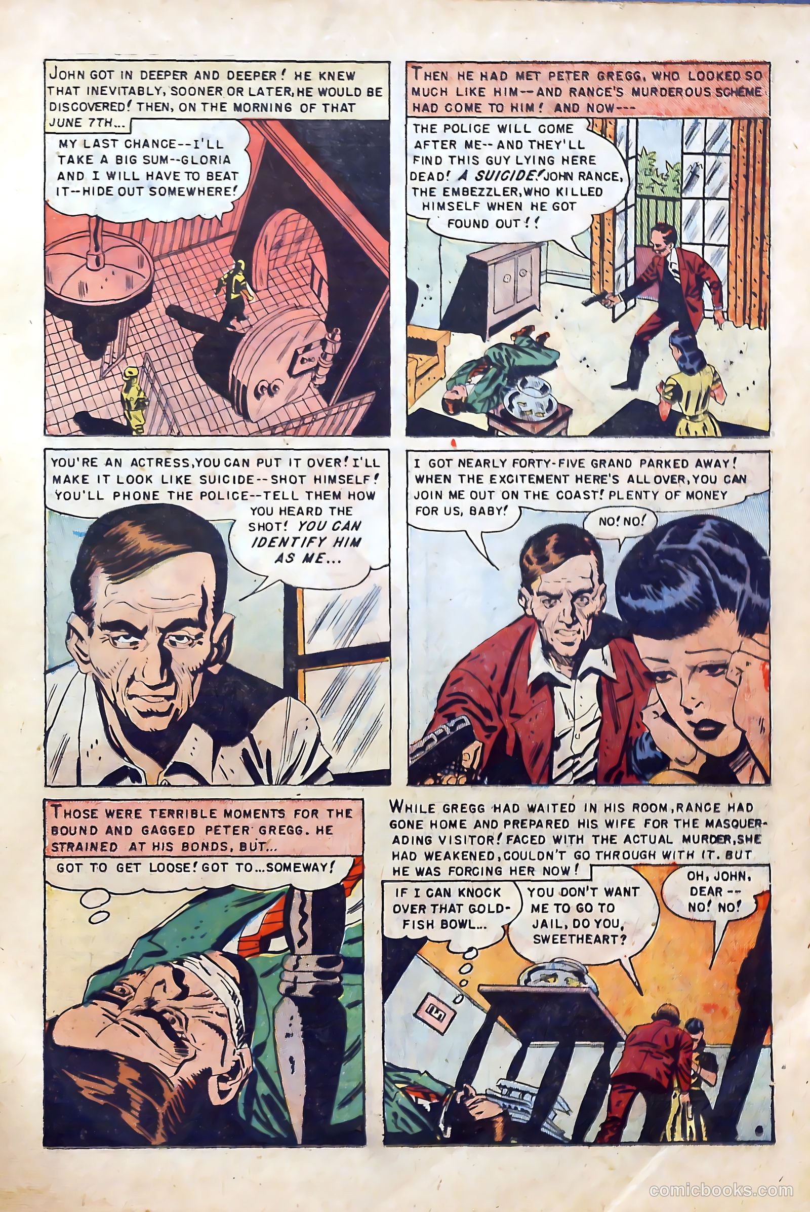 Police Line-Up #2 (1951) — page 16 of 37