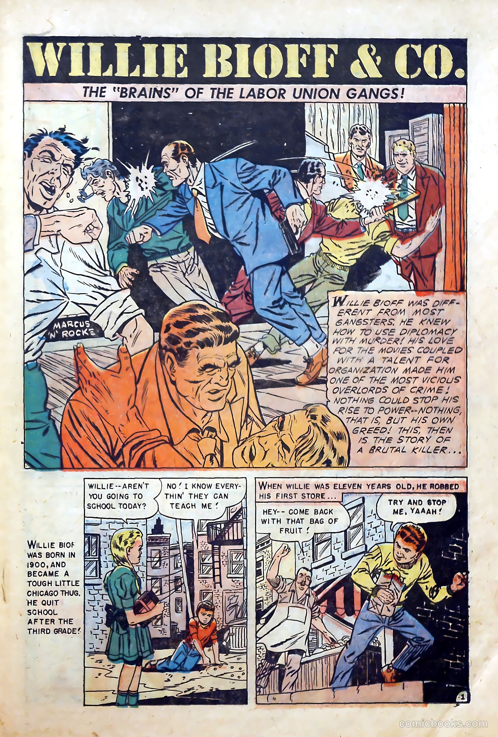 Police Line-Up #2 (1951) — page 20 of 37