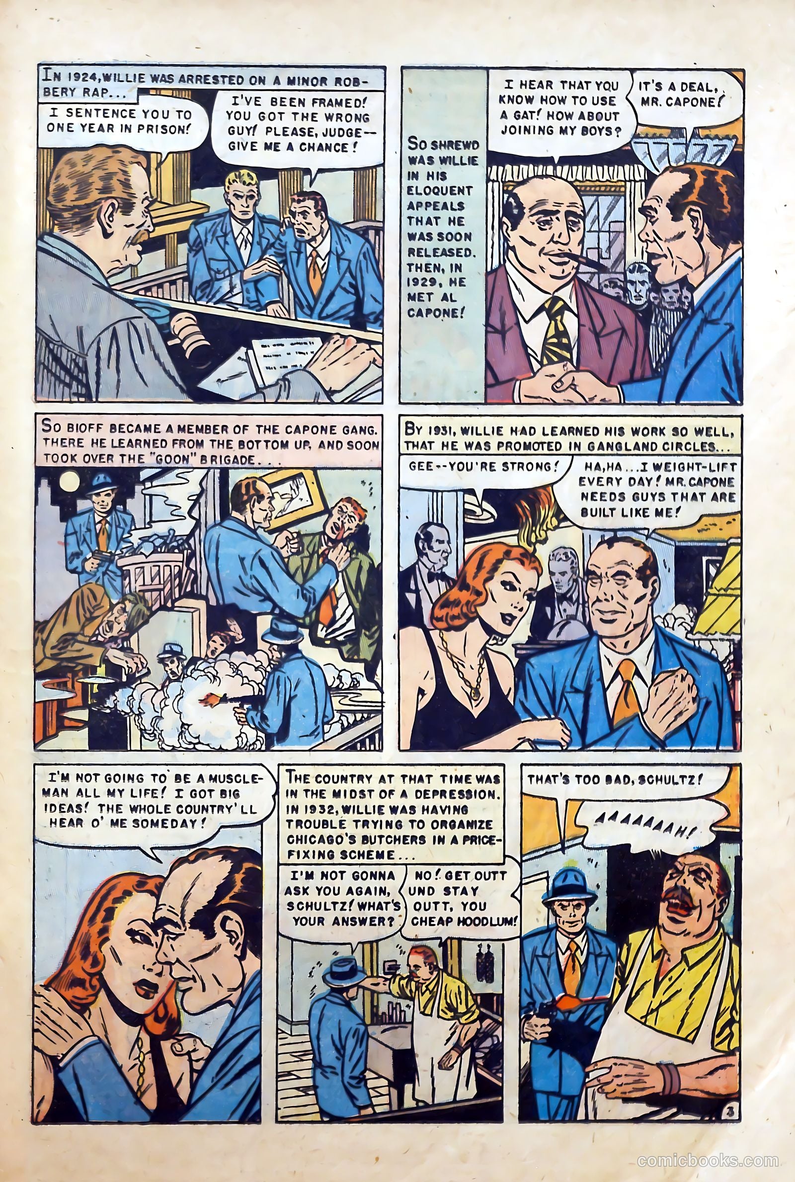 Police Line-Up #2 (1951) — page 22 of 37