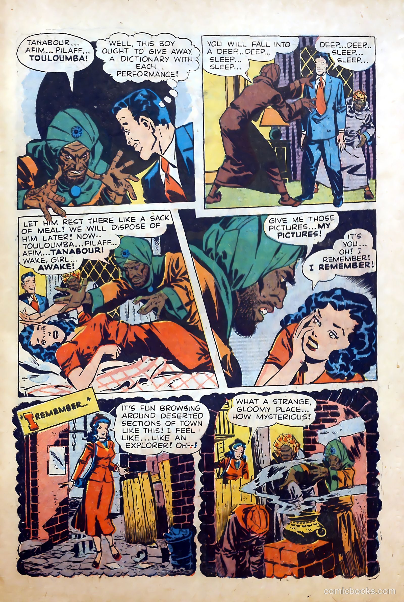 Police Line-Up #2 (1951) — page 32 of 37