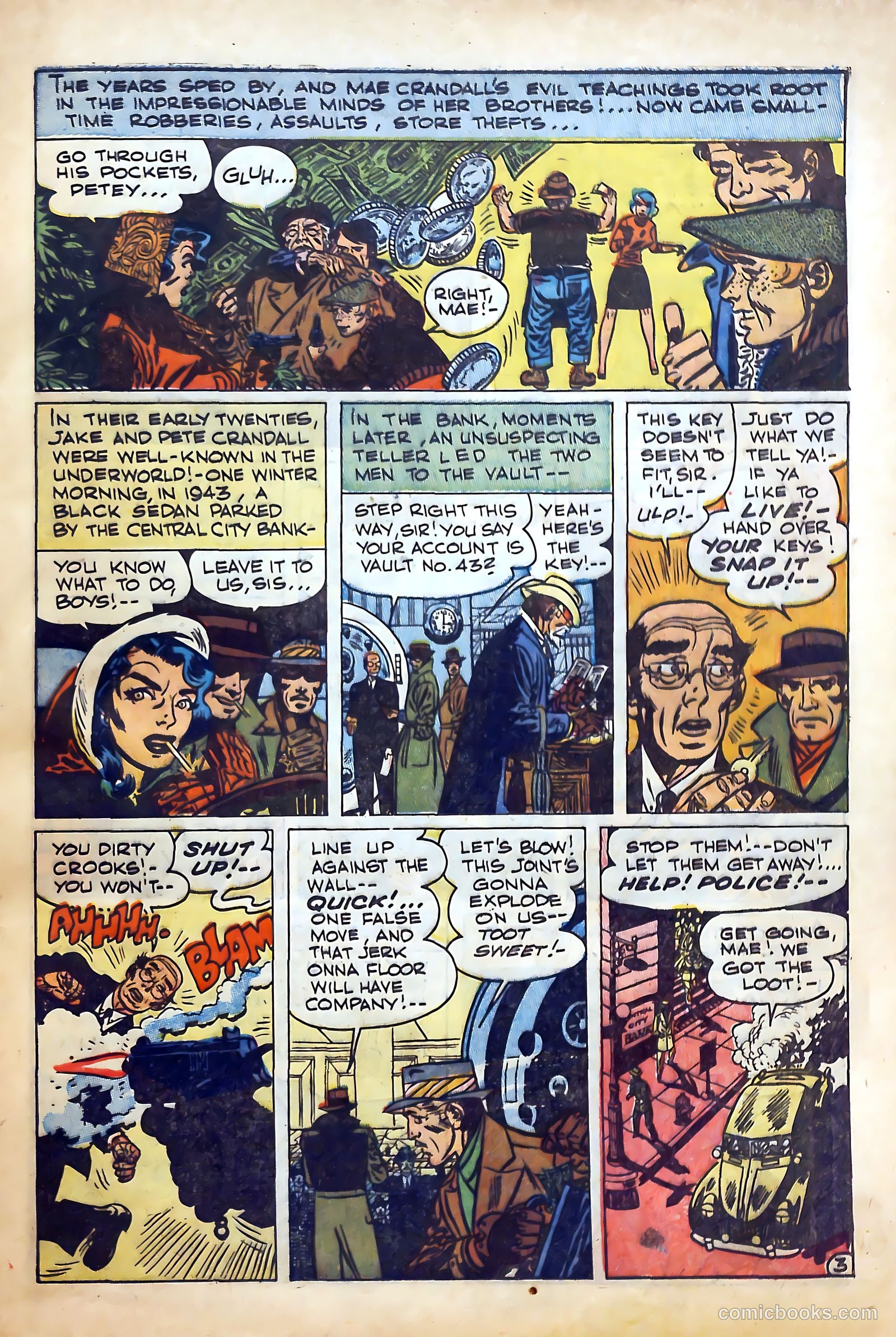 Police Line-Up #3 (1952) — page 5 of 36