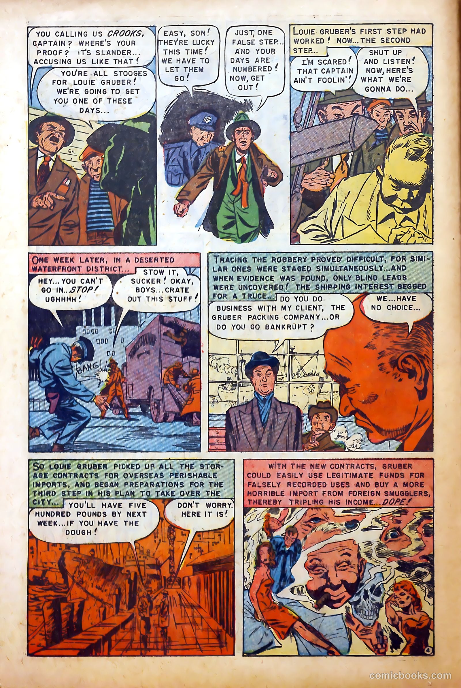 Police Line-Up #3 (1952) — page 14 of 36