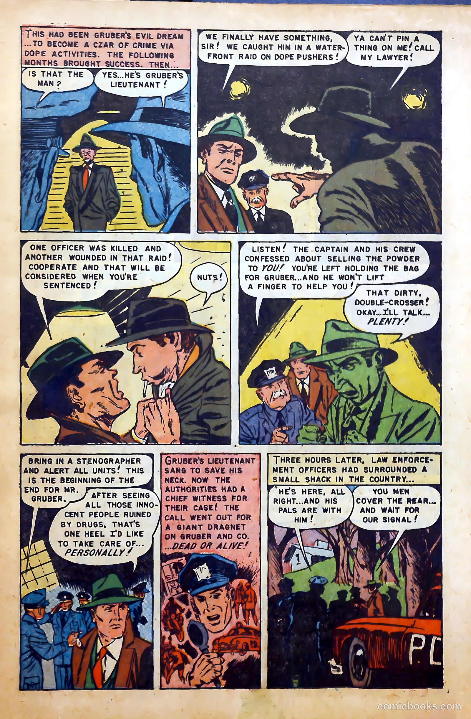 Police Line-Up #3 (1952) — page 15 of 36