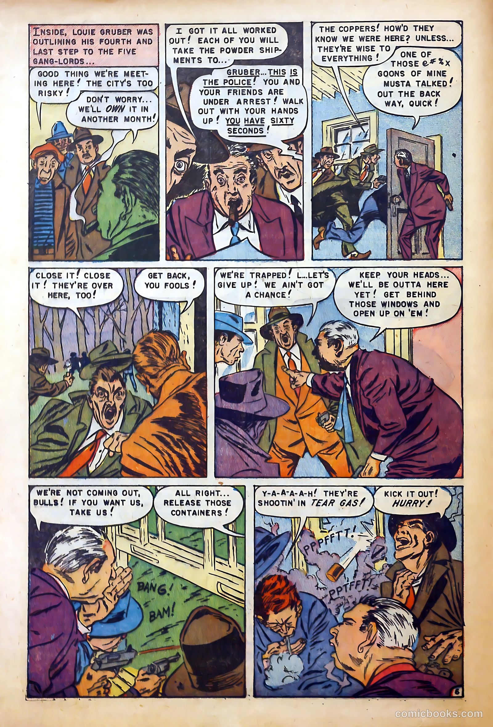 Police Line-Up #3 (1952) — page 16 of 36