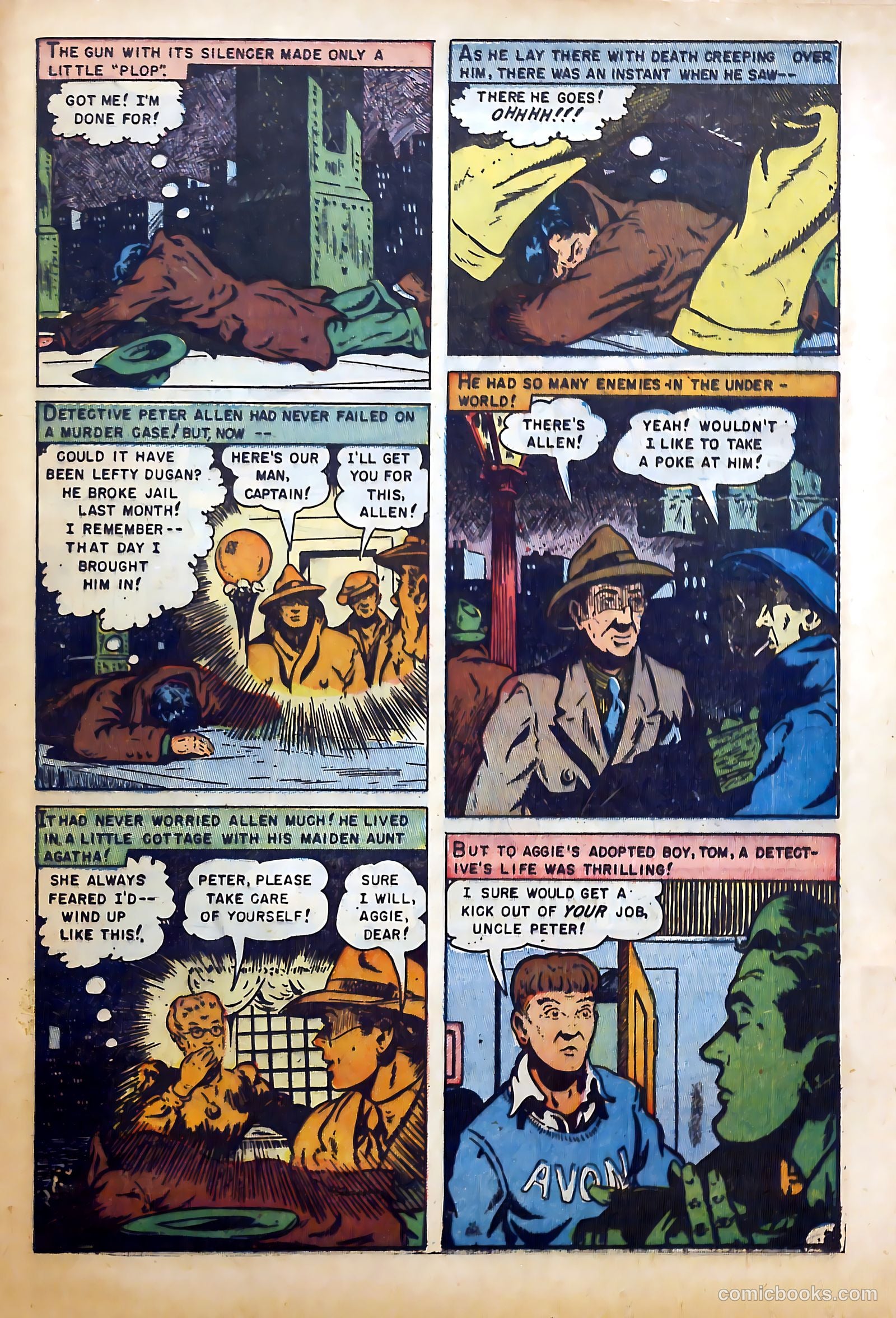 Police Line-Up #3 (1952) — page 21 of 36