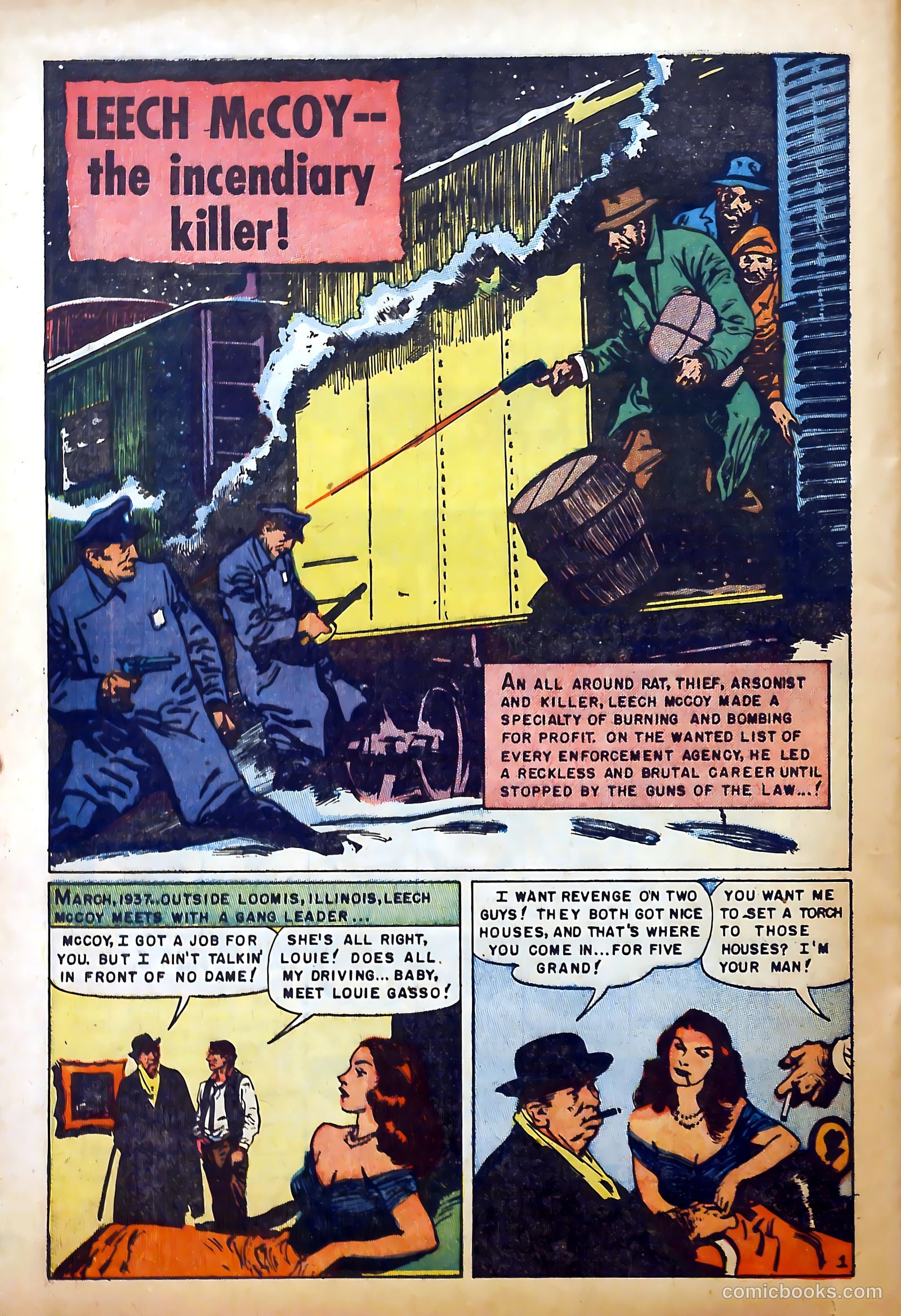 Police Line-Up #3 (1952) — page 28 of 36