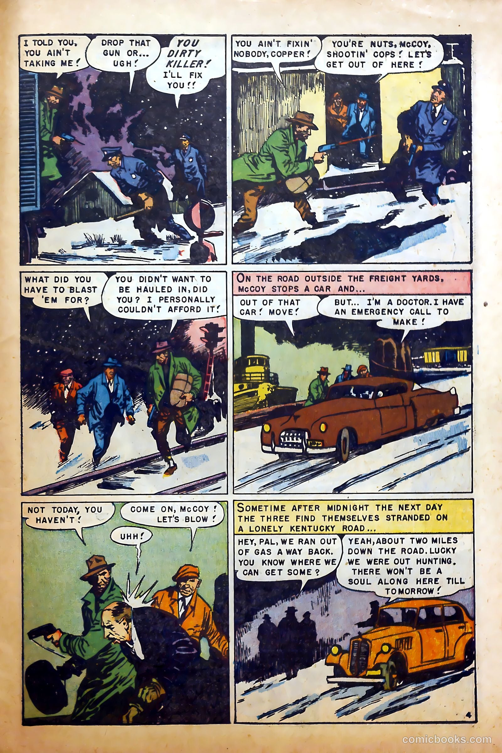 Police Line-Up #3 (1952) — page 31 of 36