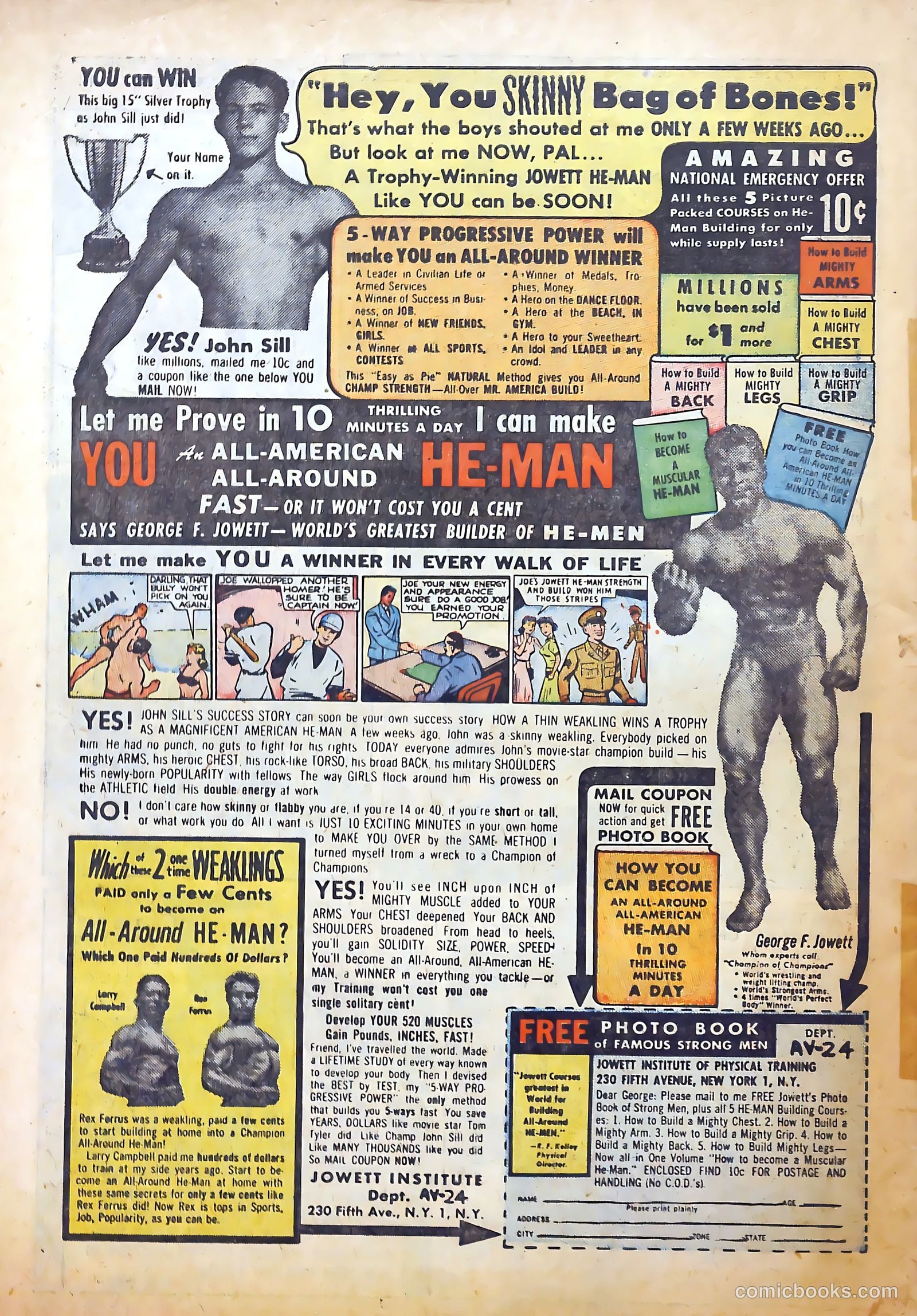Police Line-Up #3 (1952) — page 34 of 36