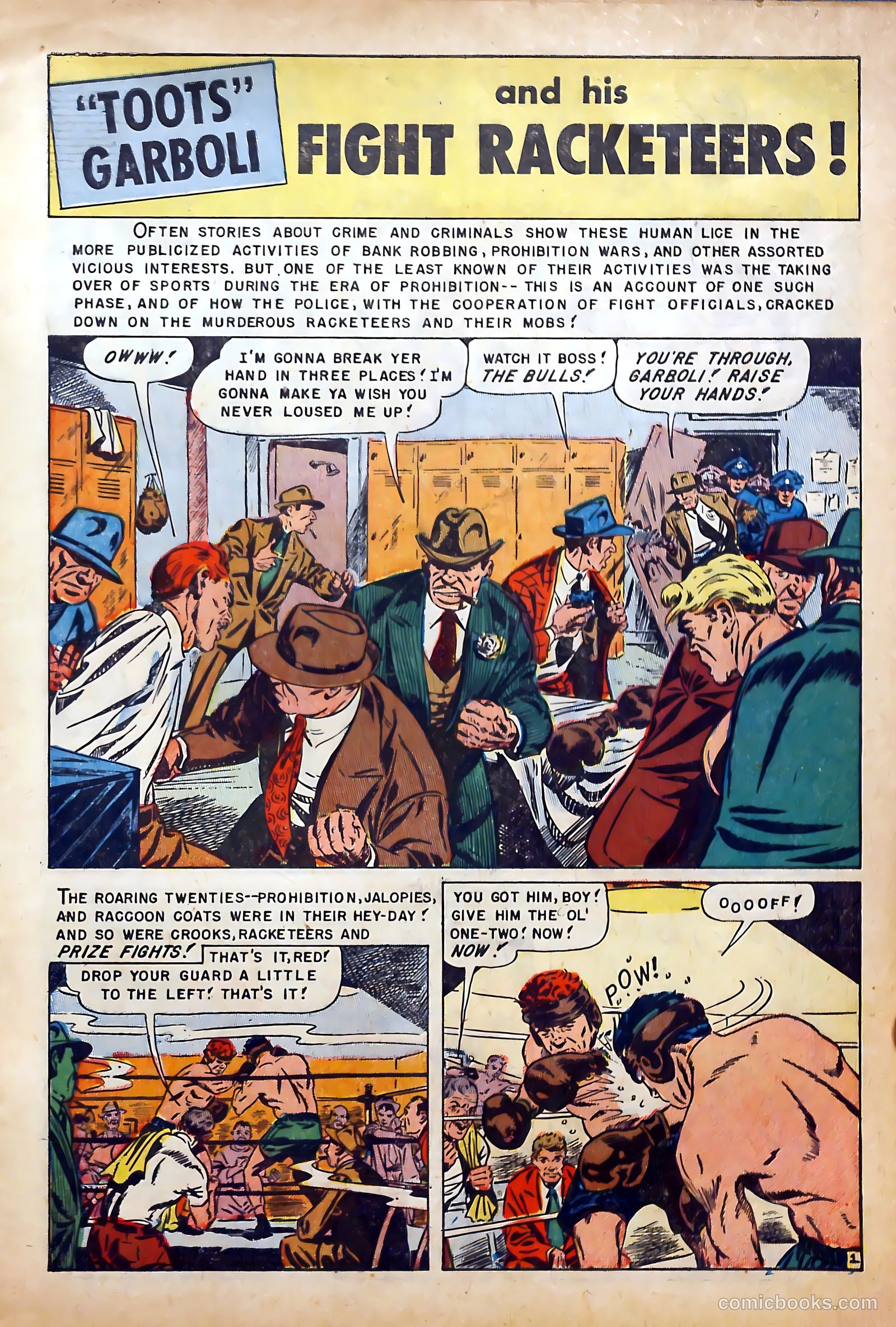 Police Line-Up #4 (1952) — page 3 of 36
