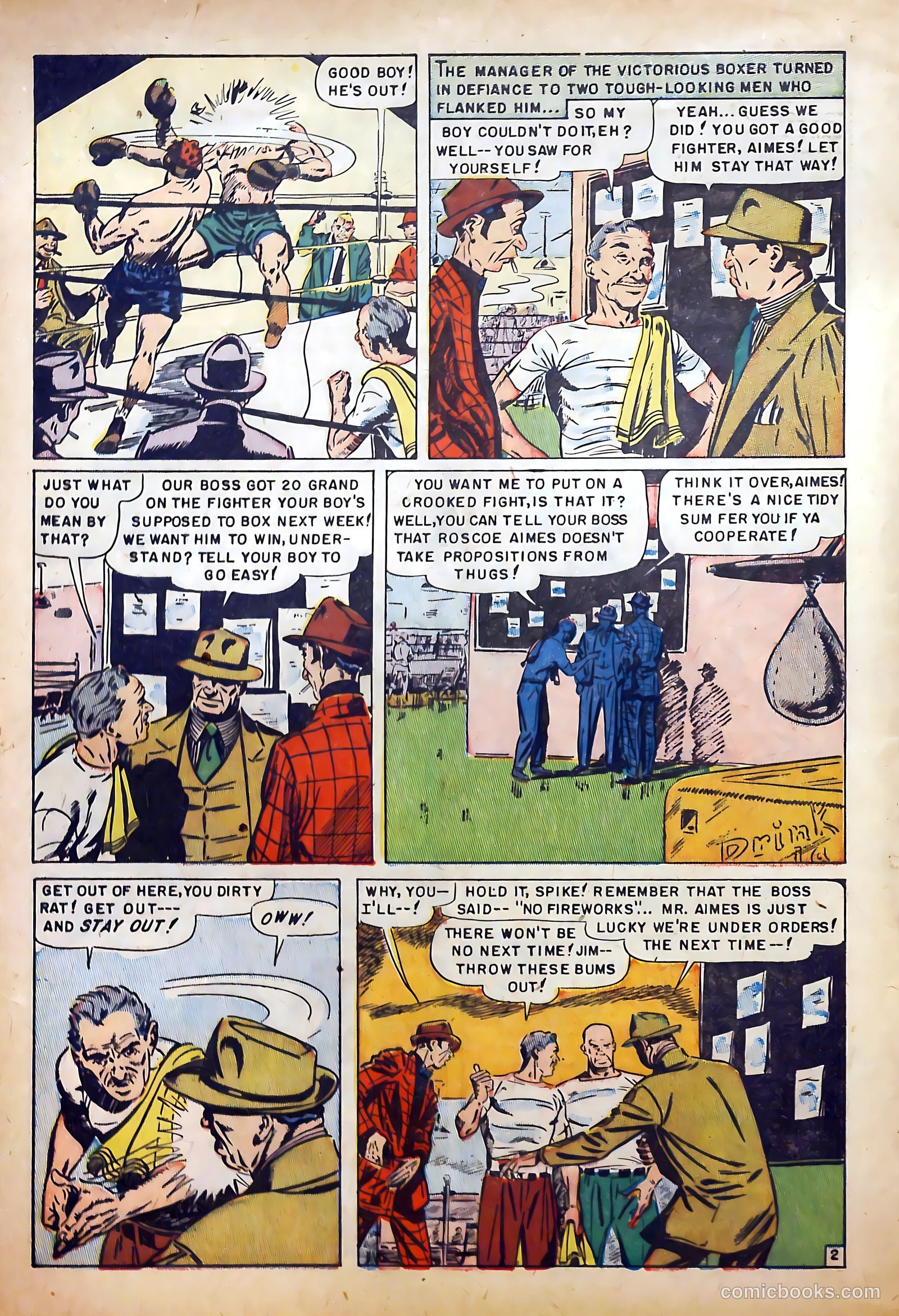 Police Line-Up #4 (1952) — page 4 of 36