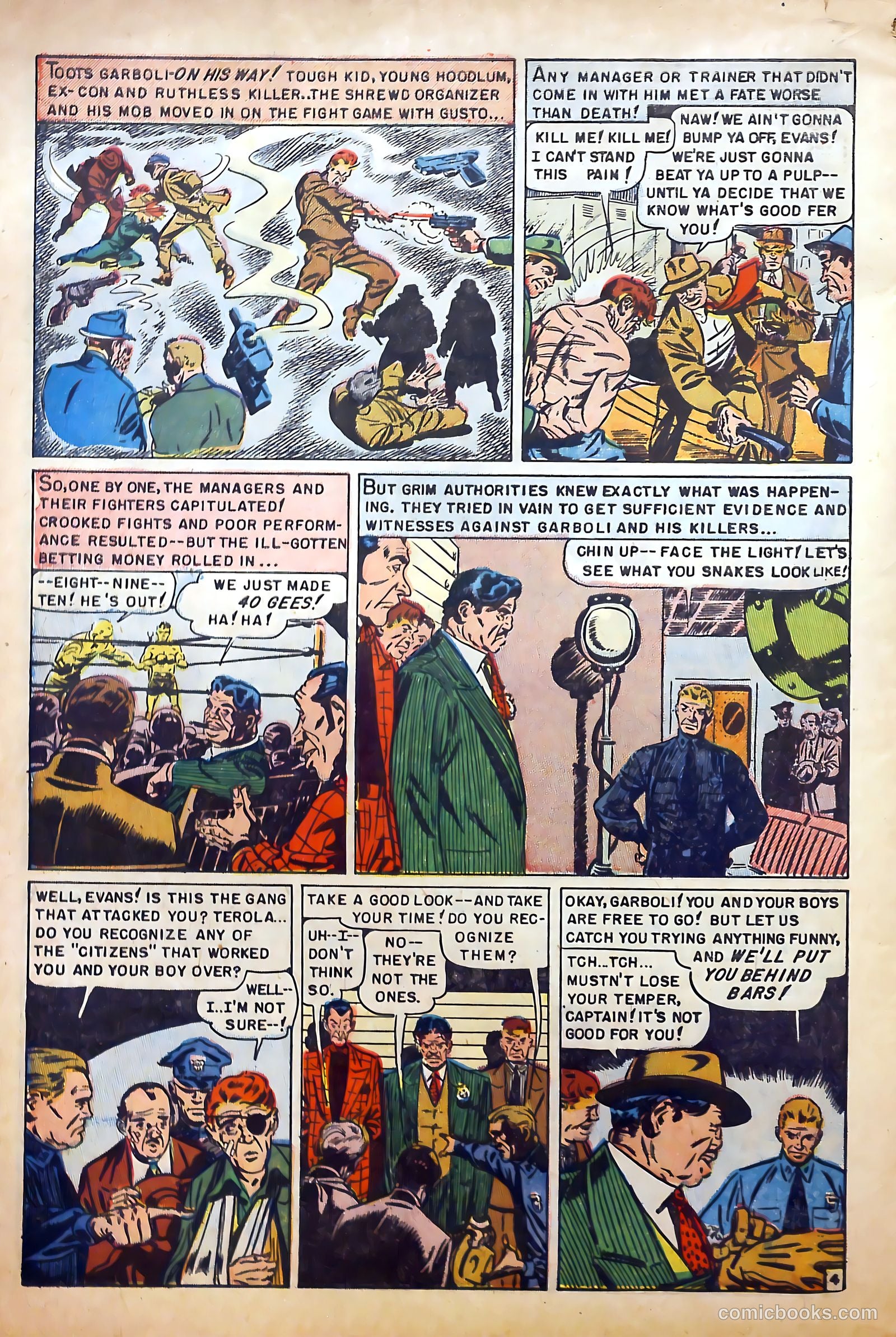 Police Line-Up #4 (1952) — page 6 of 36