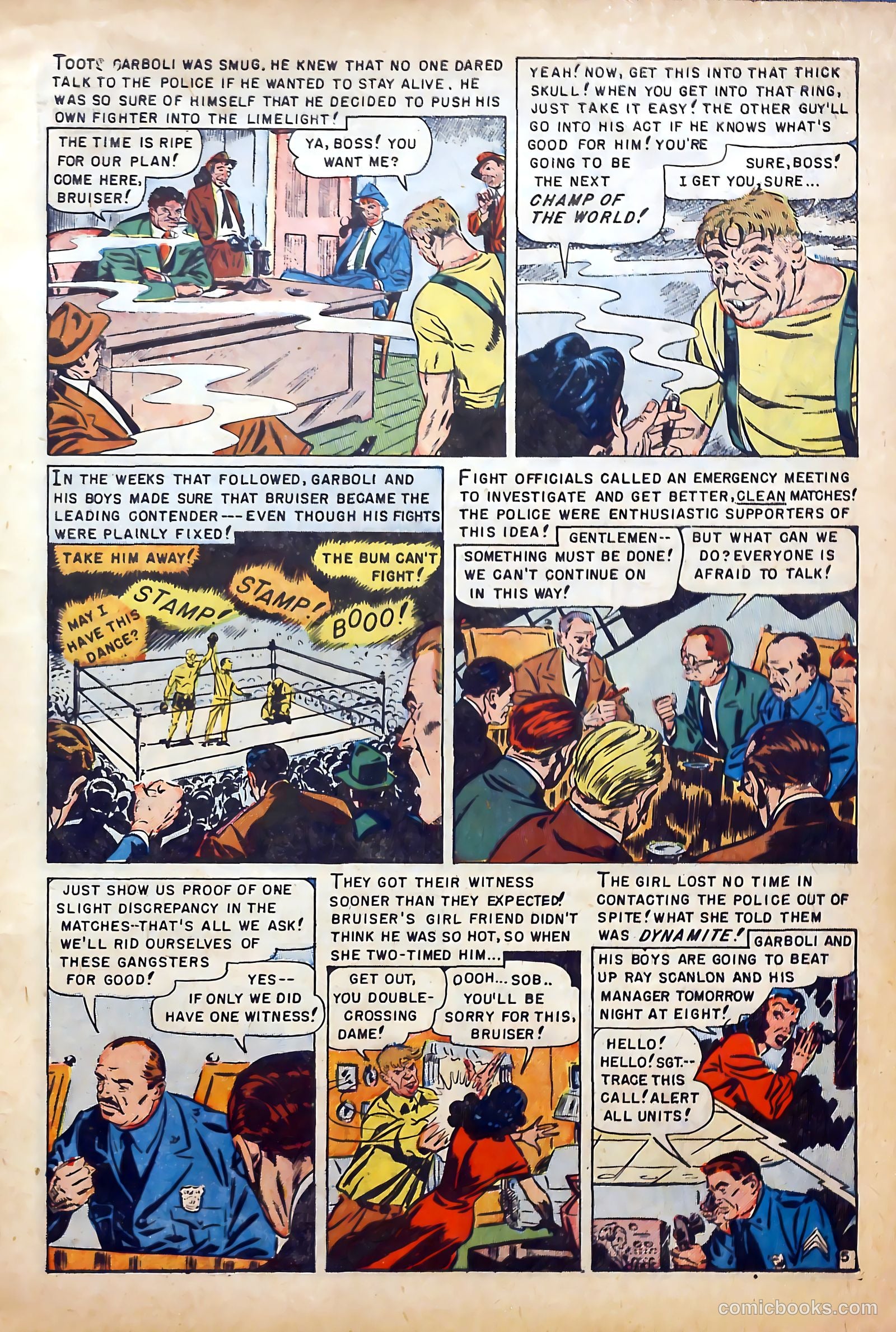 Police Line-Up #4 (1952) — page 7 of 36