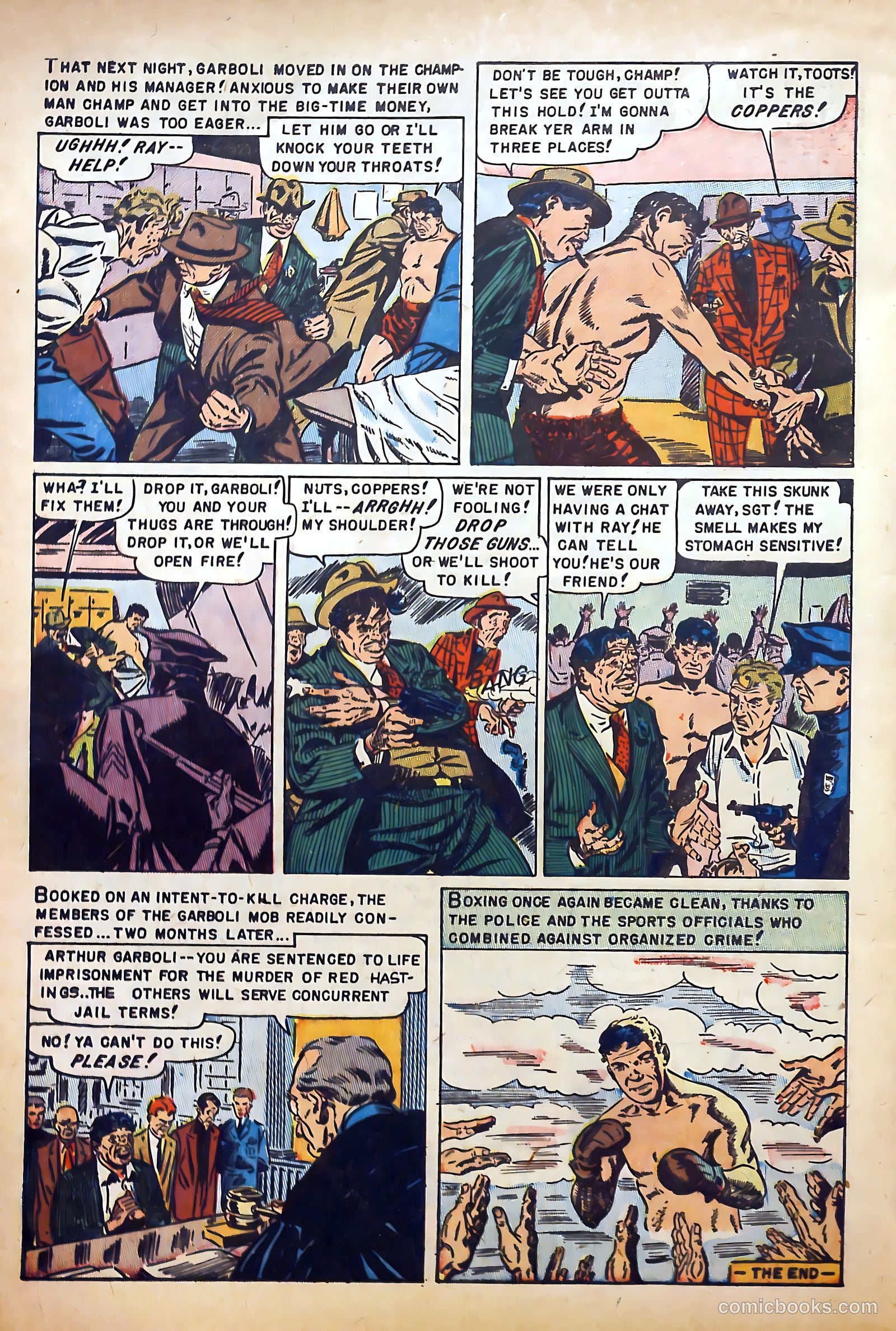 Police Line-Up #4 (1952) — page 8 of 36