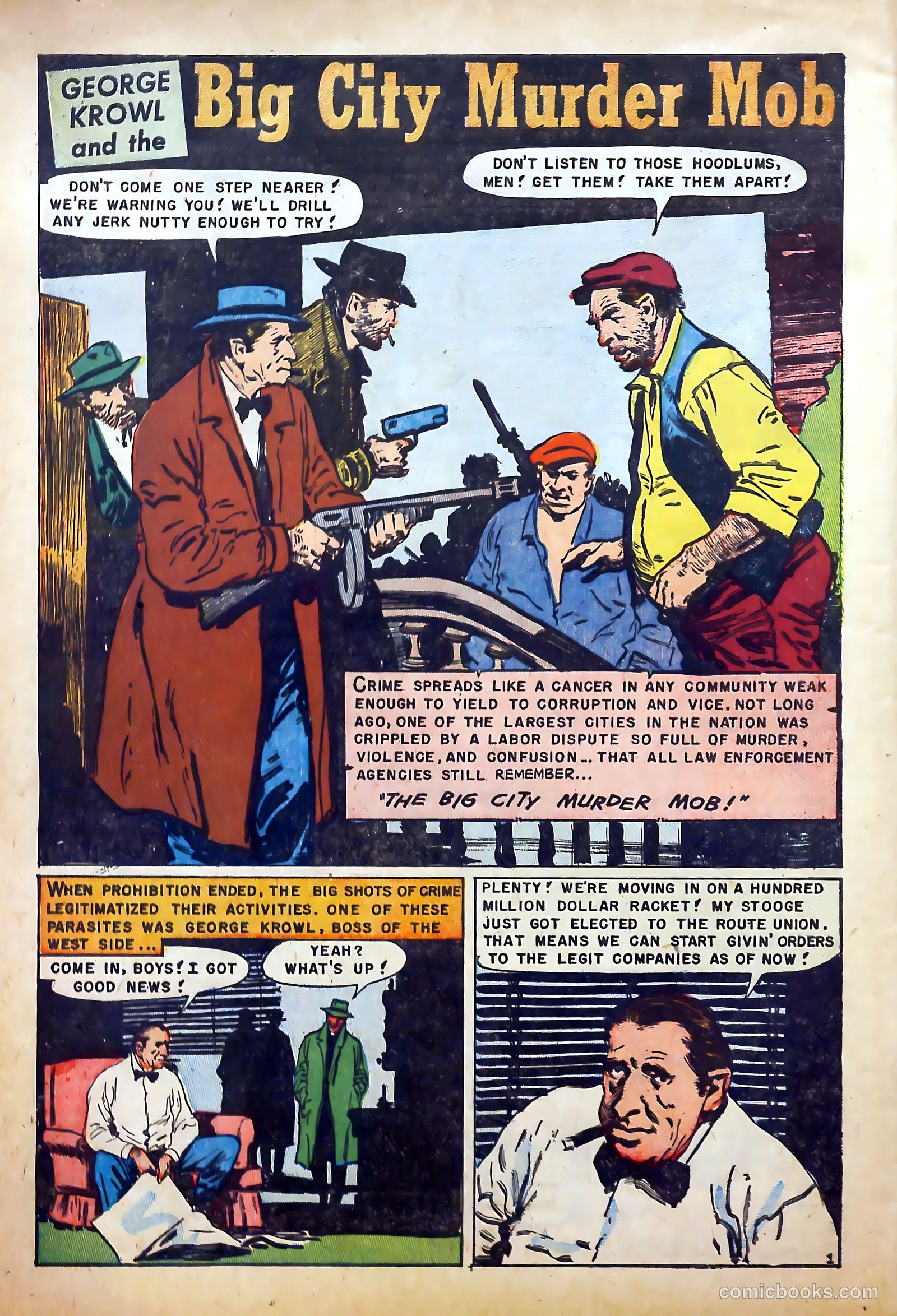 Police Line-Up #4 (1952) — page 10 of 36