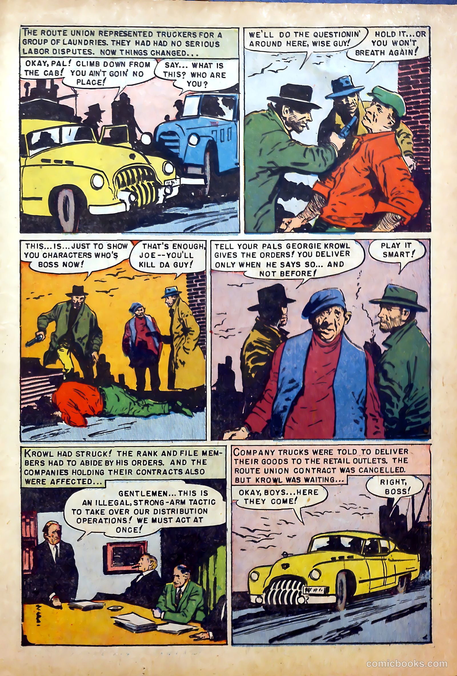 Police Line-Up #4 (1952) — page 11 of 36