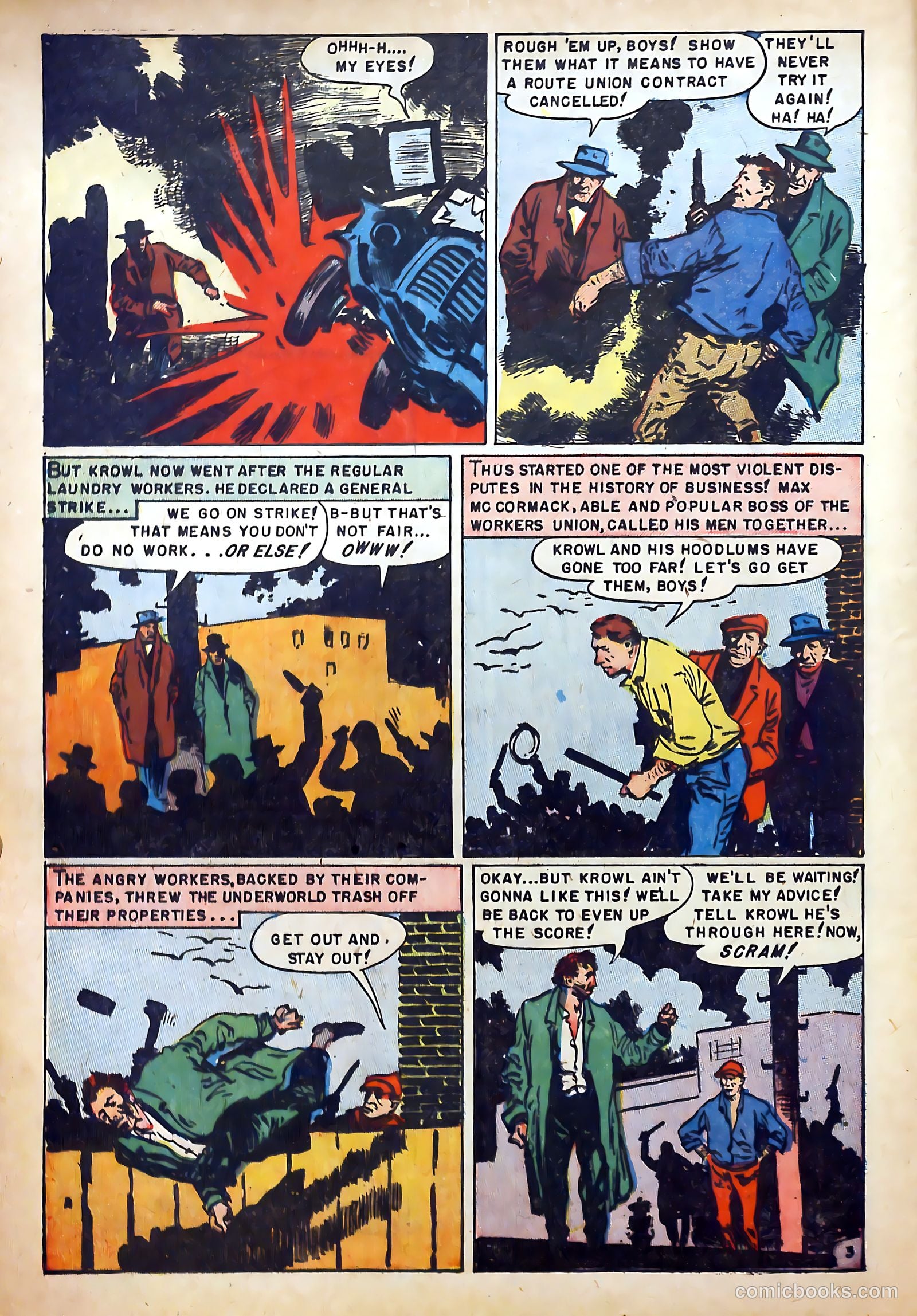 Police Line-Up #4 (1952) — page 12 of 36