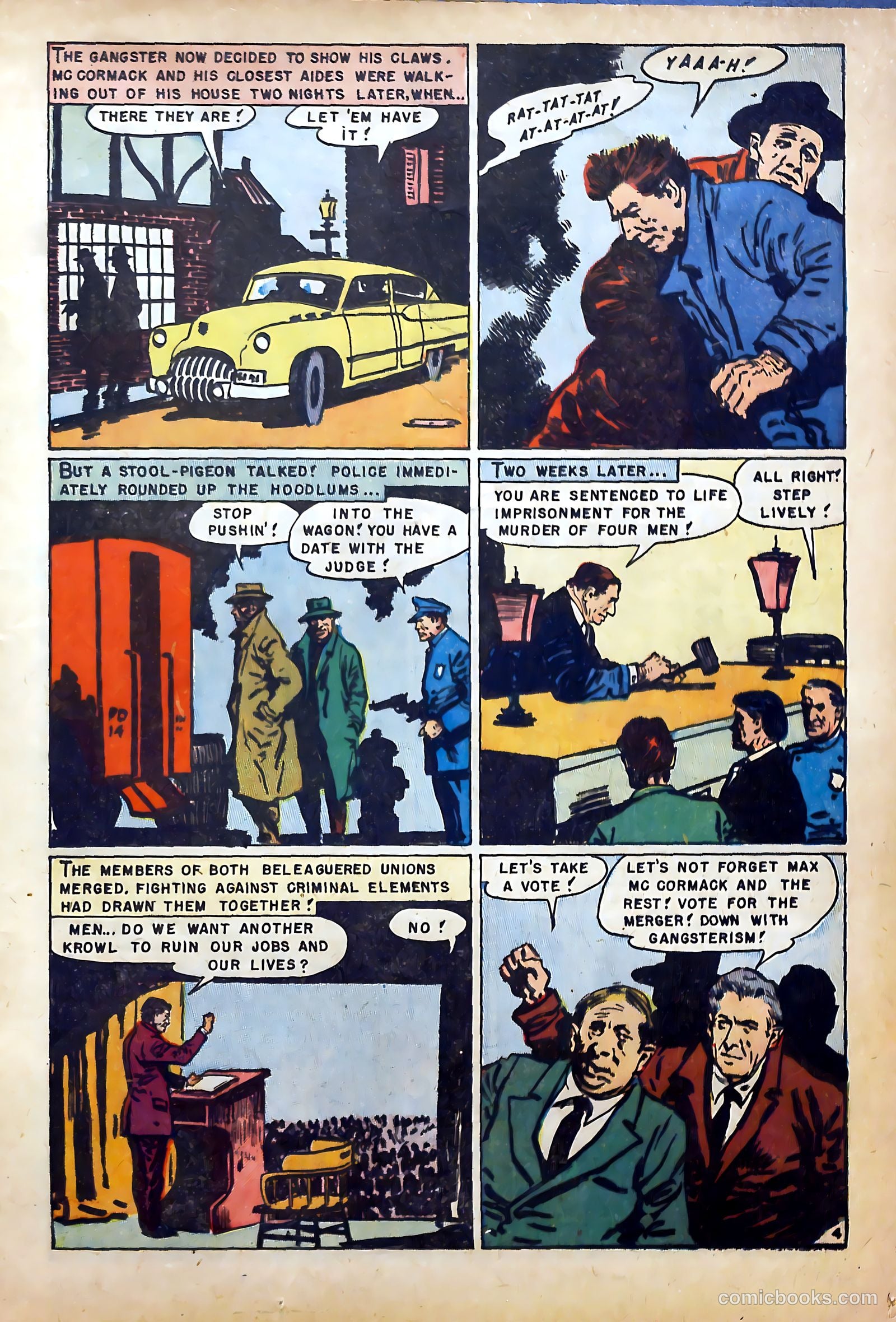 Police Line-Up #4 (1952) — page 13 of 36