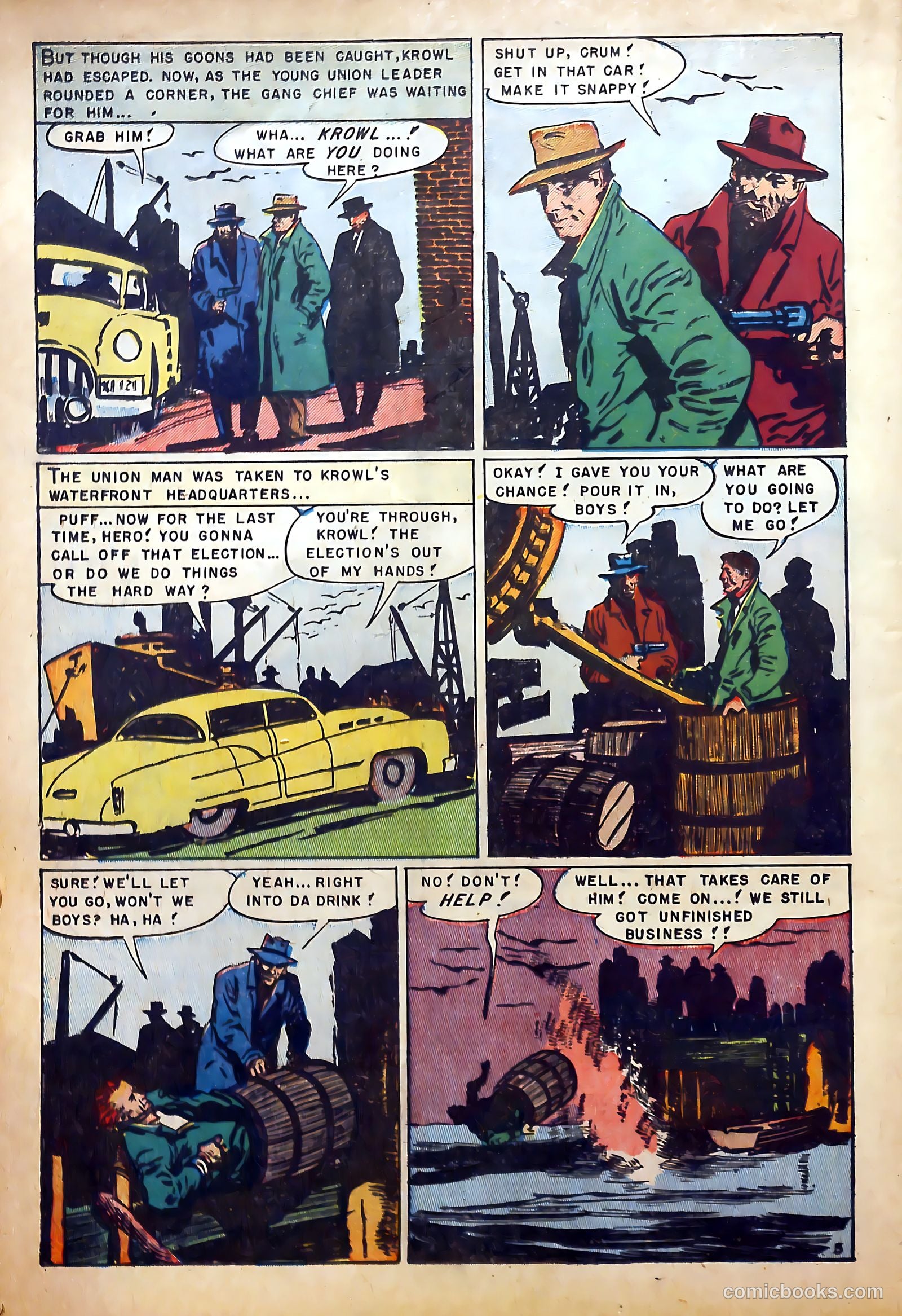 Police Line-Up #4 (1952) — page 14 of 36