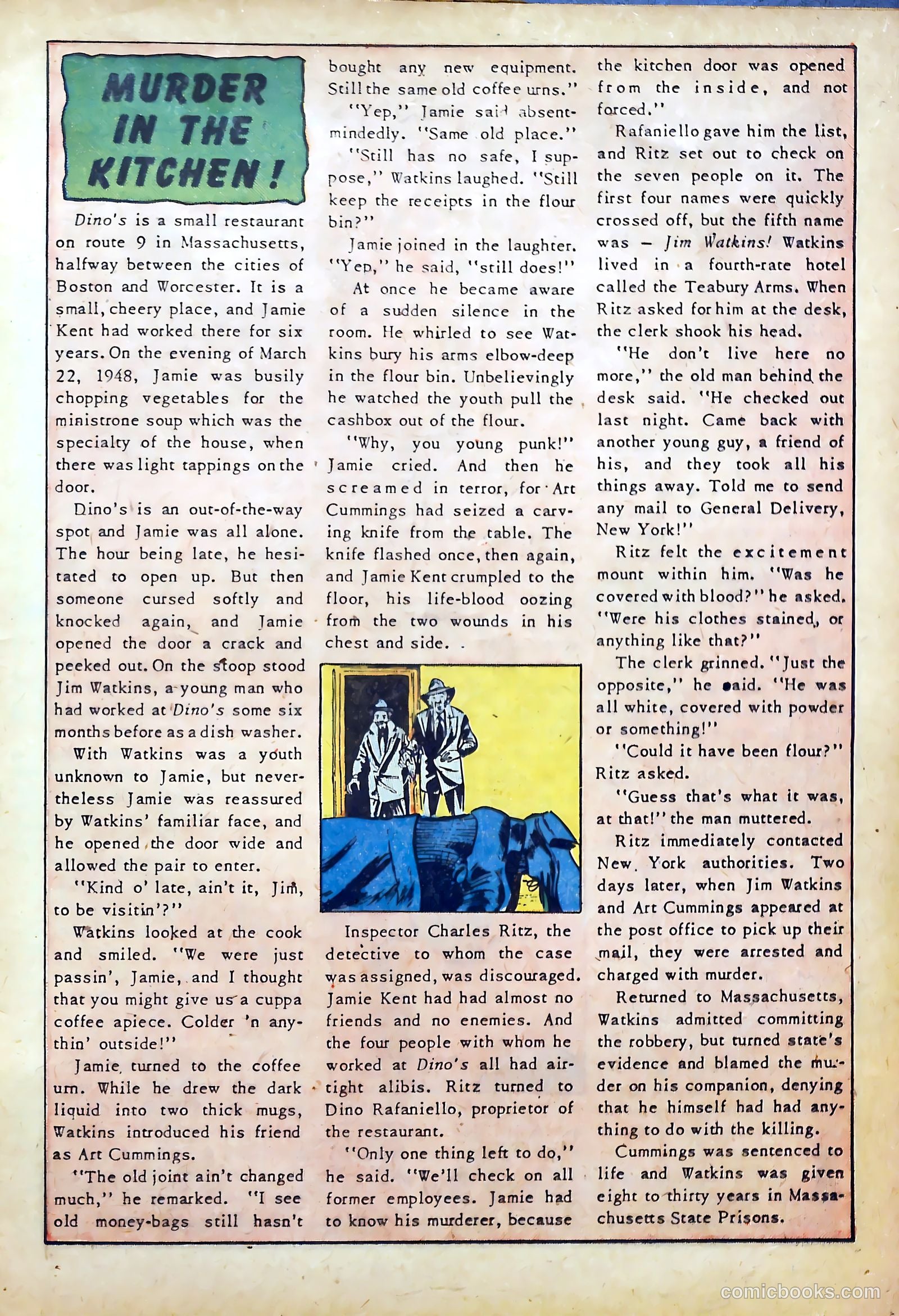 Police Line-Up #4 (1952) — page 17 of 36