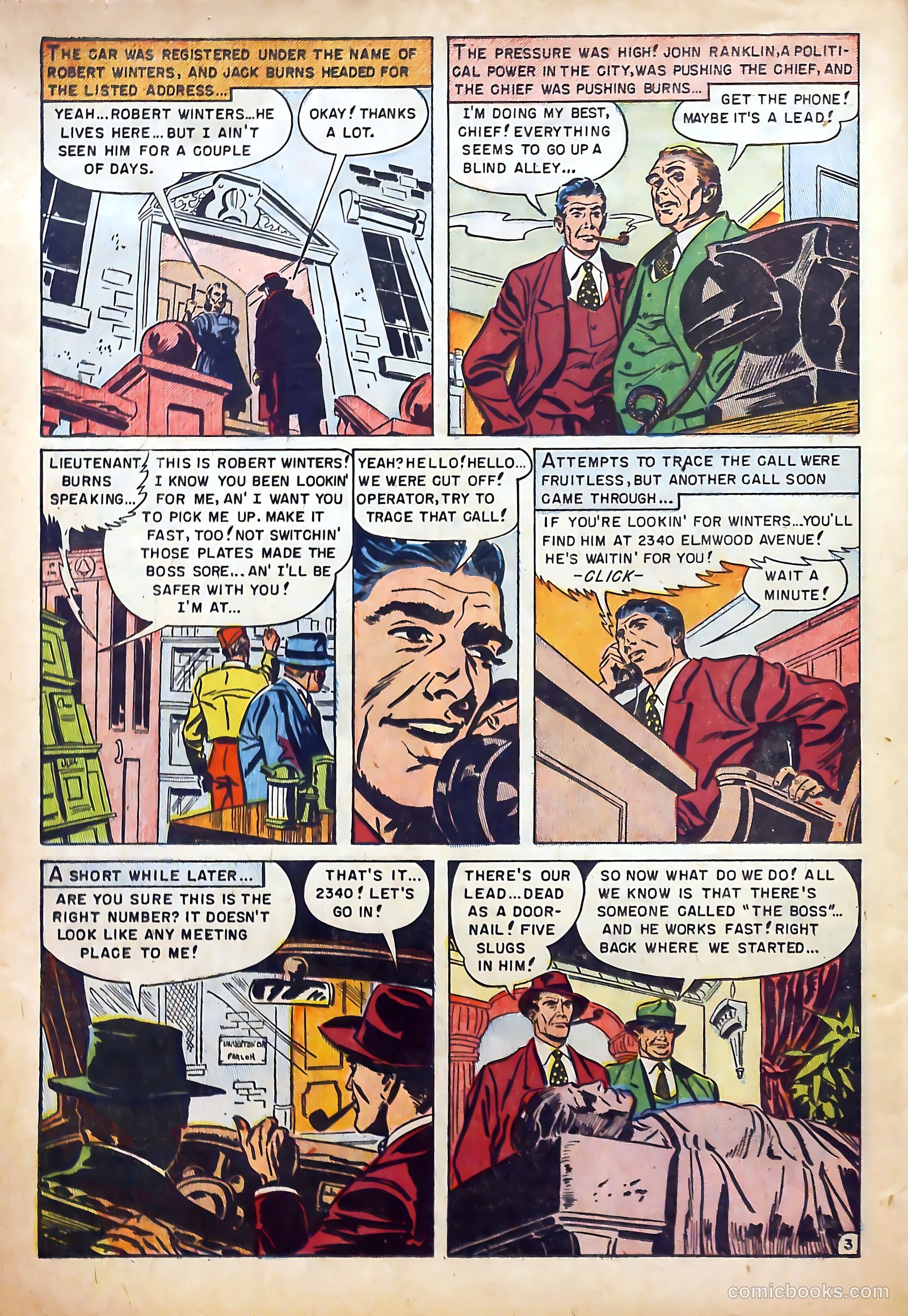 Police Line-Up #4 (1952) — page 22 of 36