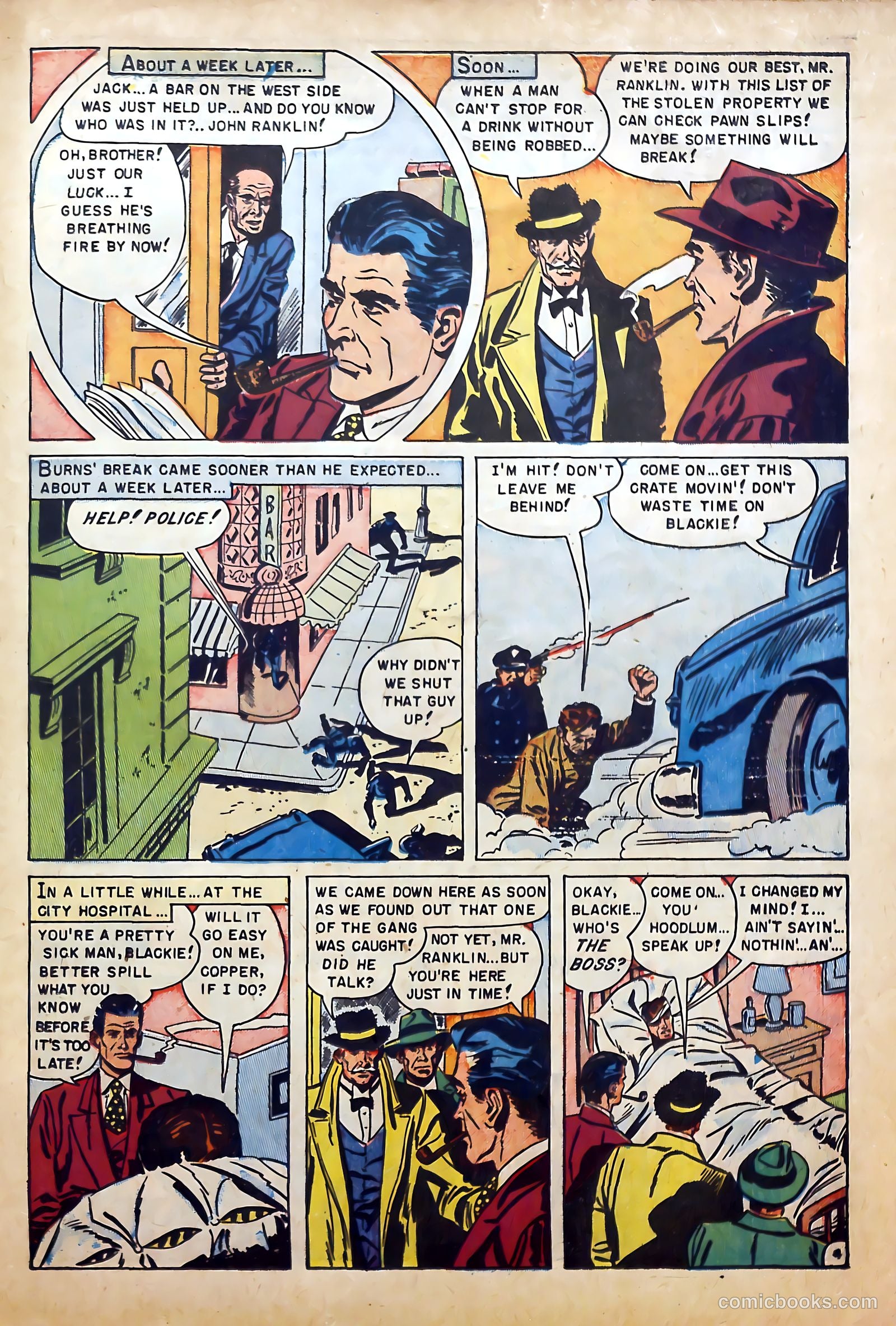 Police Line-Up #4 (1952) — page 23 of 36
