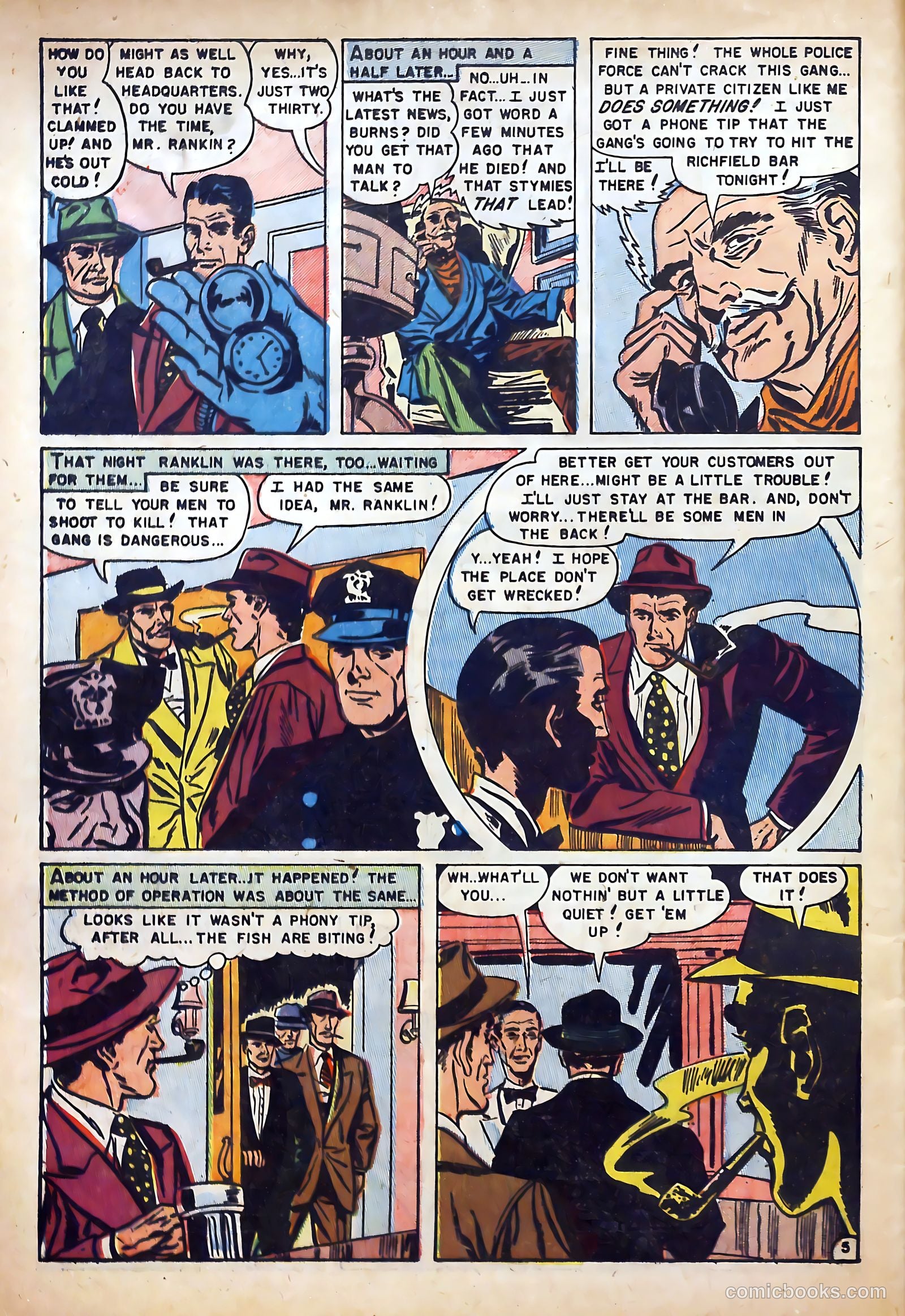 Police Line-Up #4 (1952) — page 24 of 36