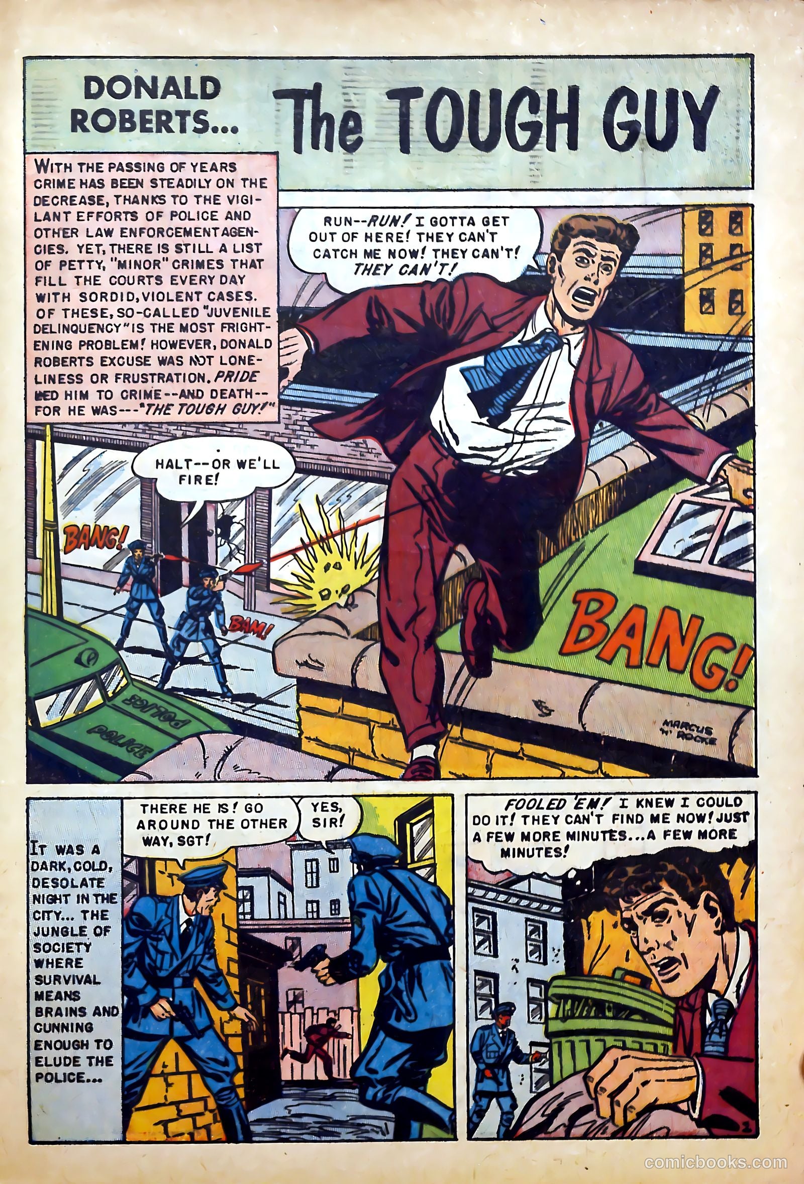 Police Line-Up #4 (1952) — page 29 of 36