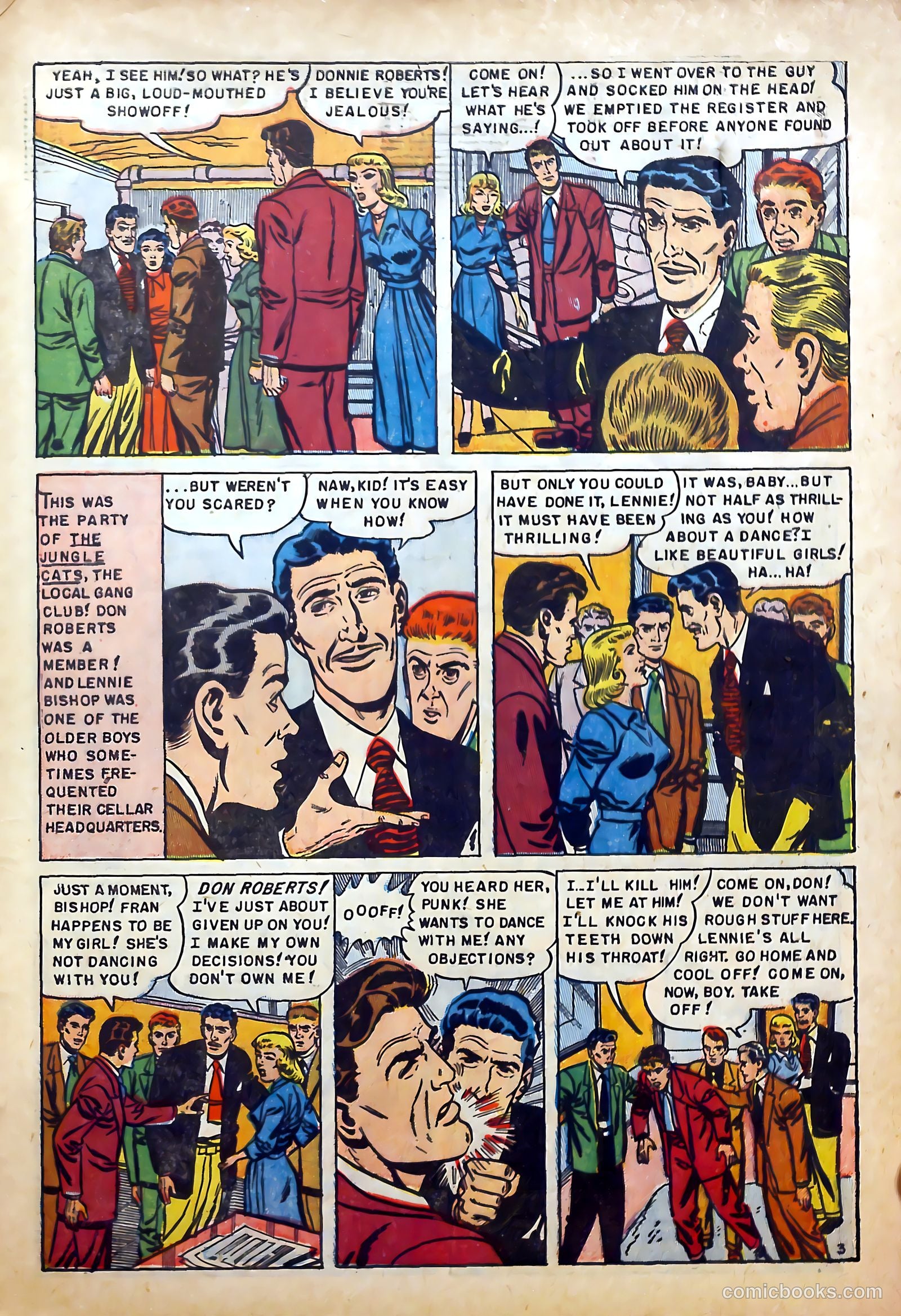 Police Line-Up #4 (1952) — page 31 of 36