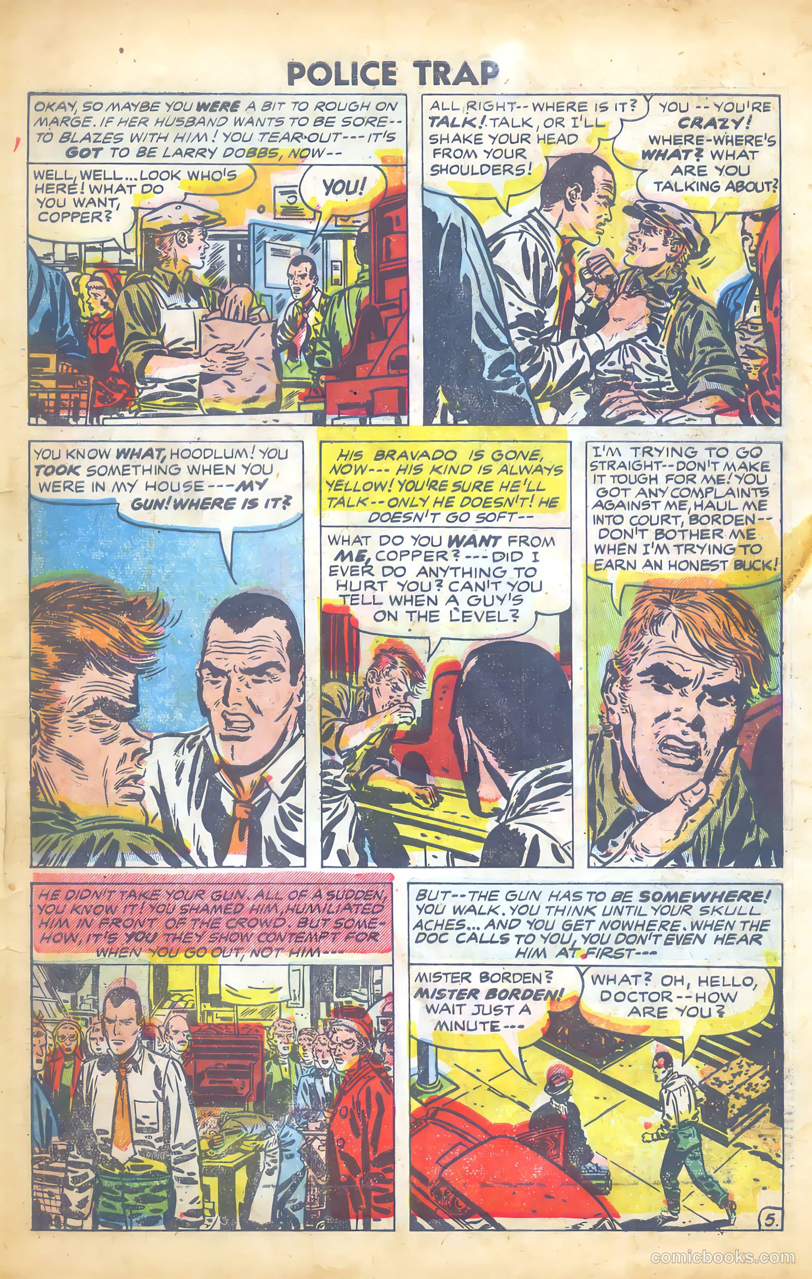 Police Trap #5 (1955) — page 7 of 36