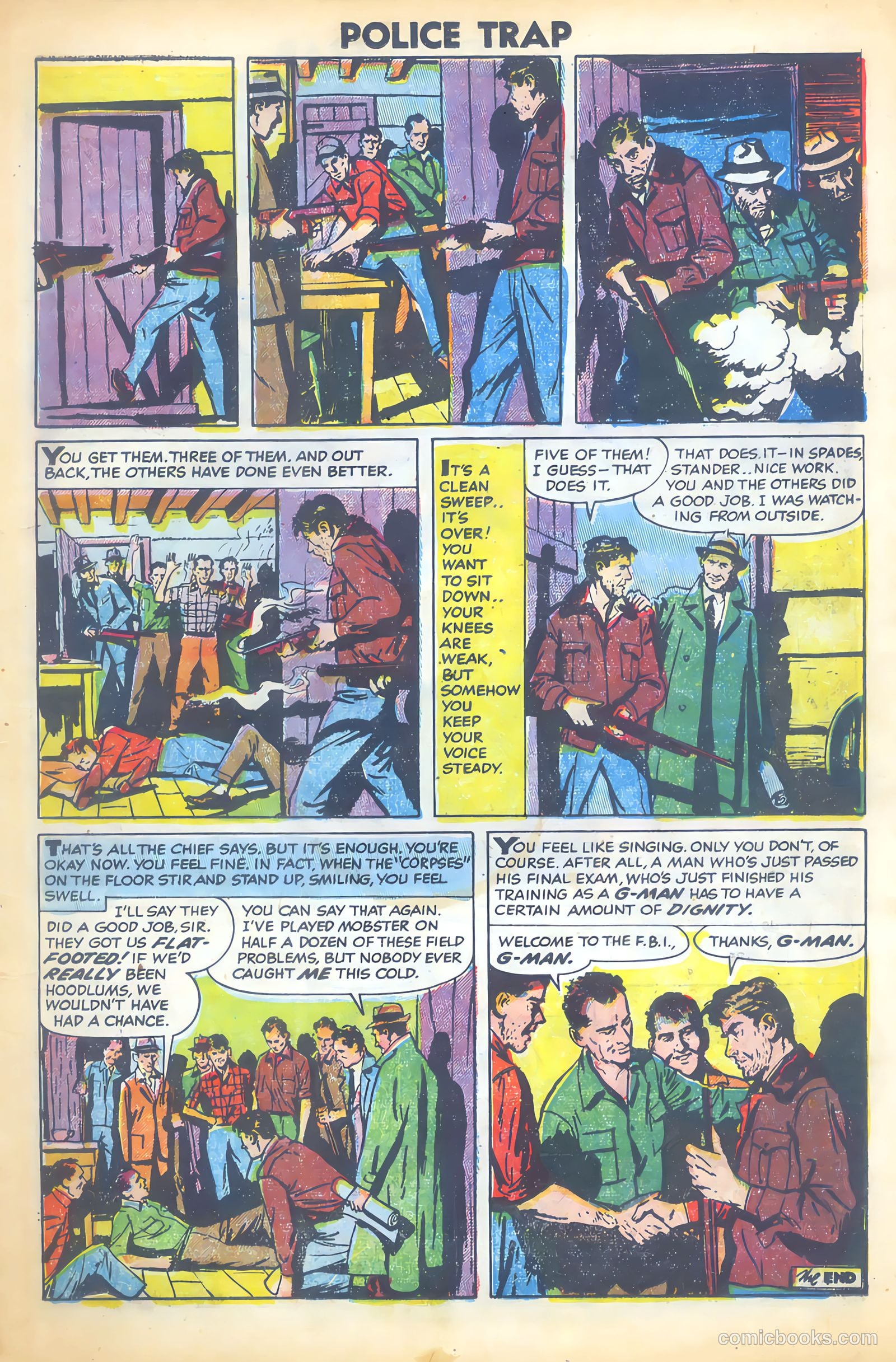 Police Trap #5 (1955) — page 15 of 36