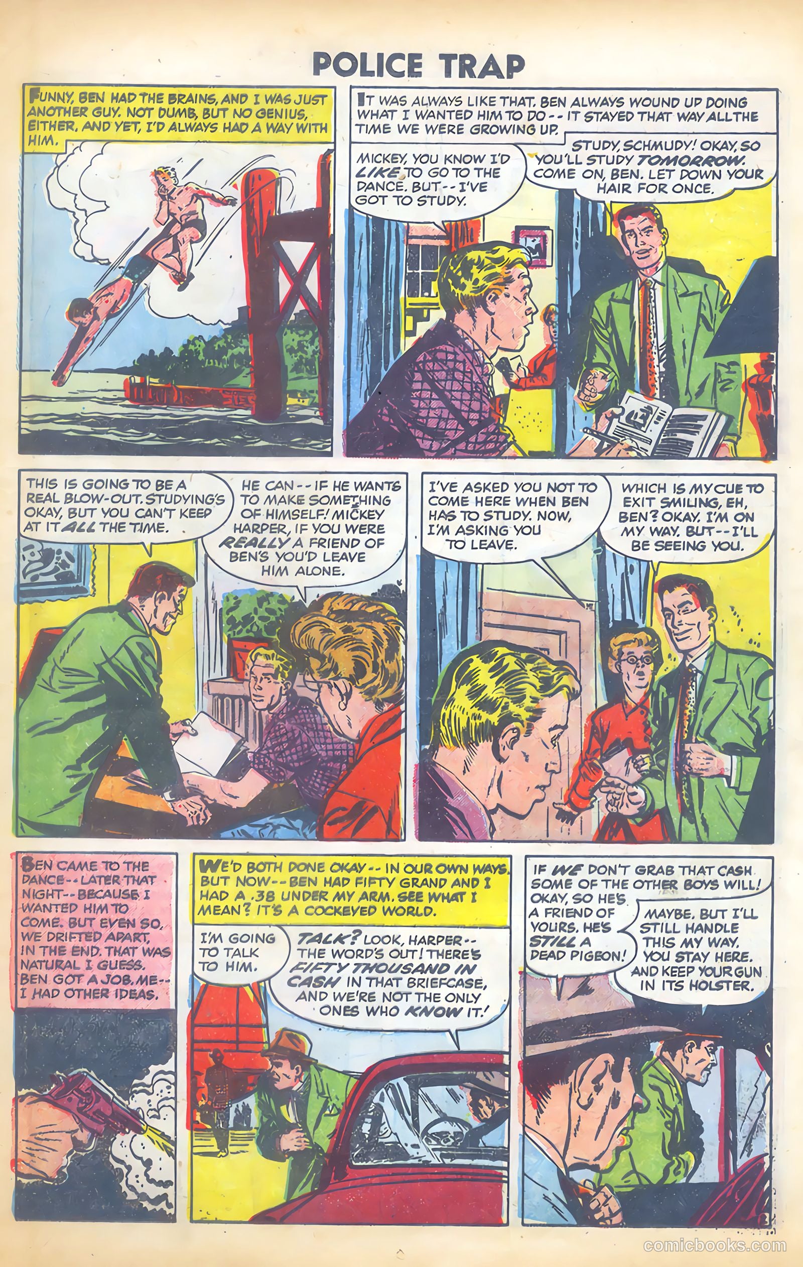 Police Trap #5 (1955) — page 17 of 36