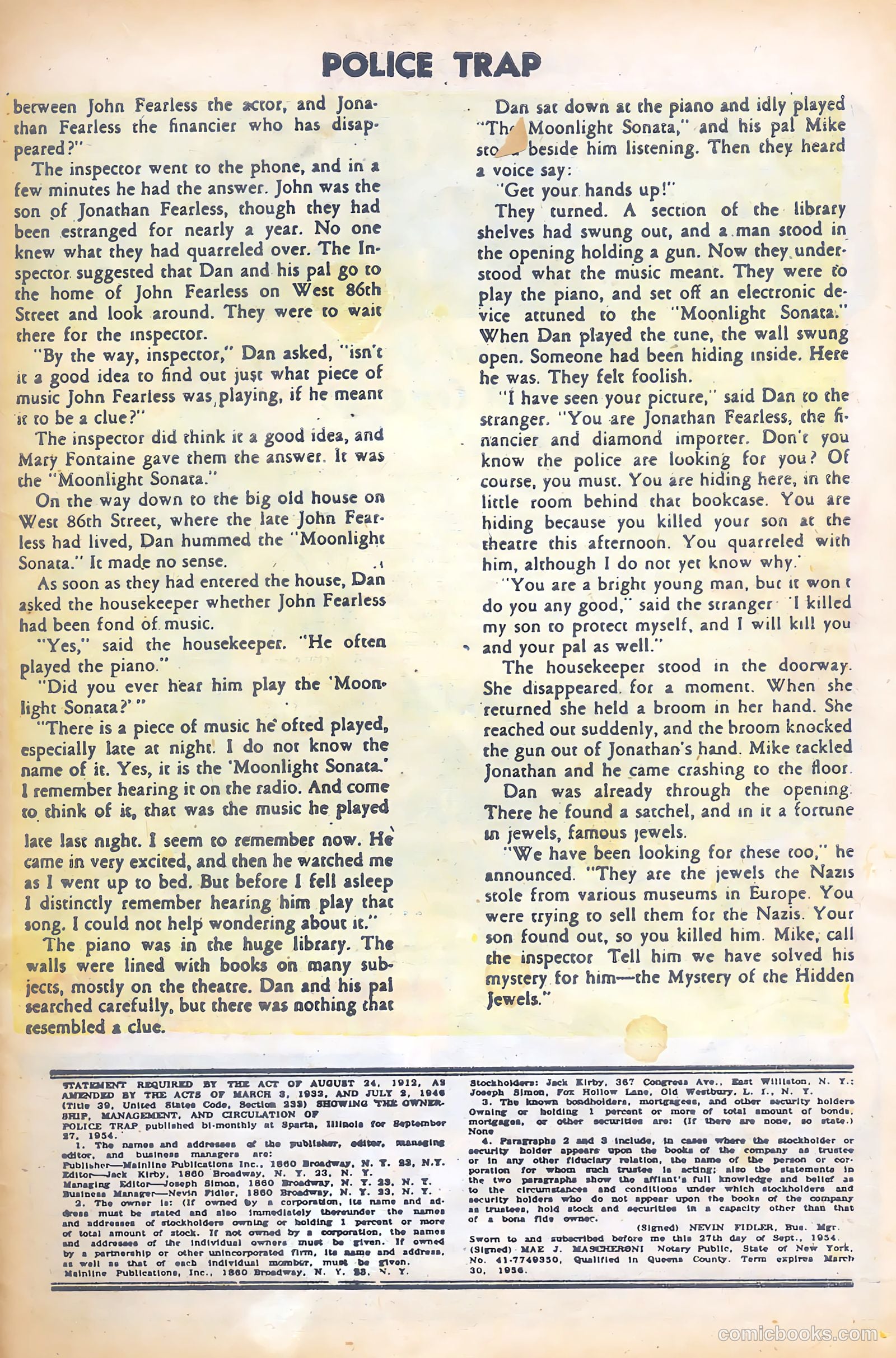 Police Trap #5 (1955) — page 27 of 36