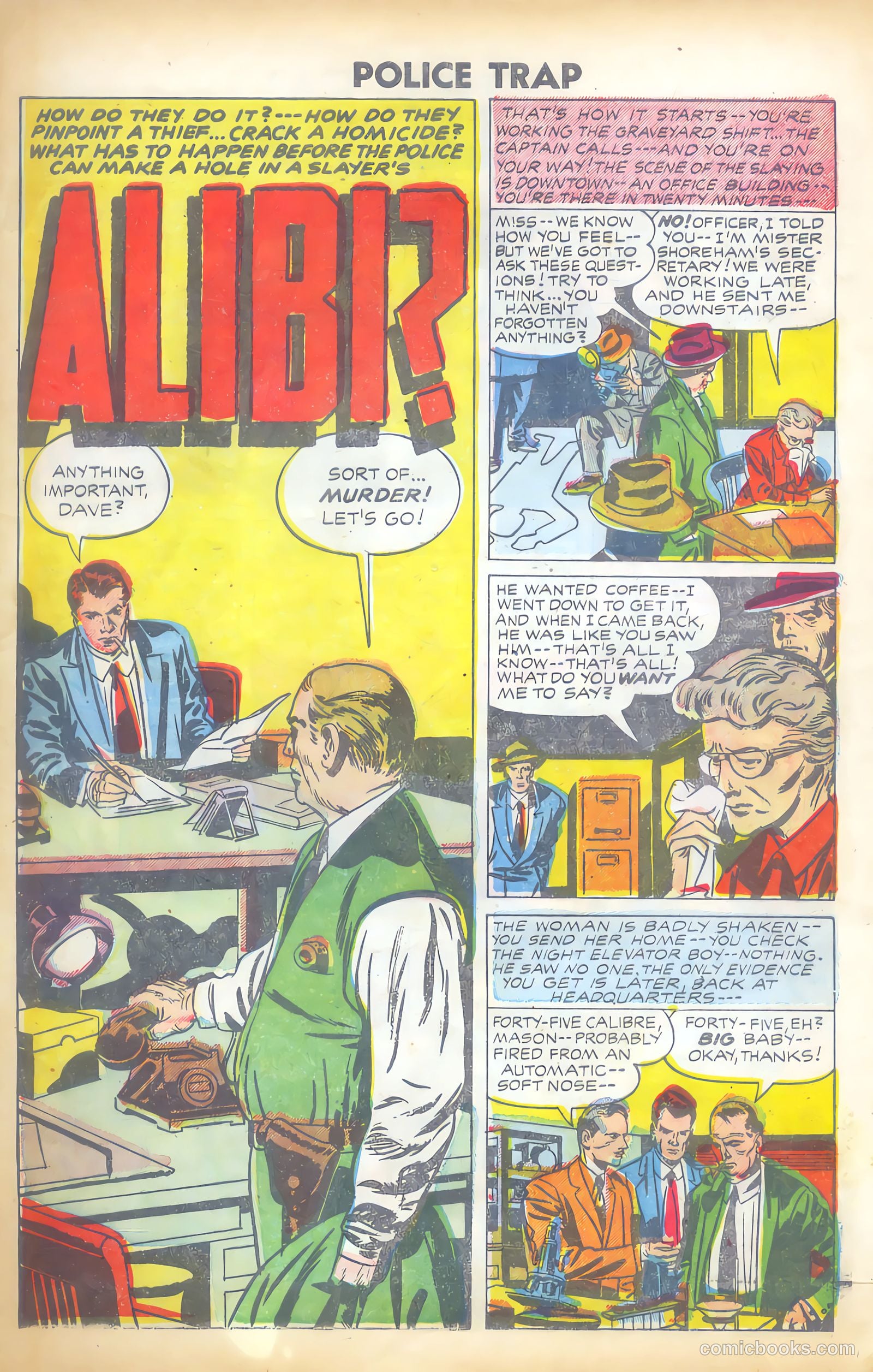 Police Trap #5 (1955) — page 29 of 36