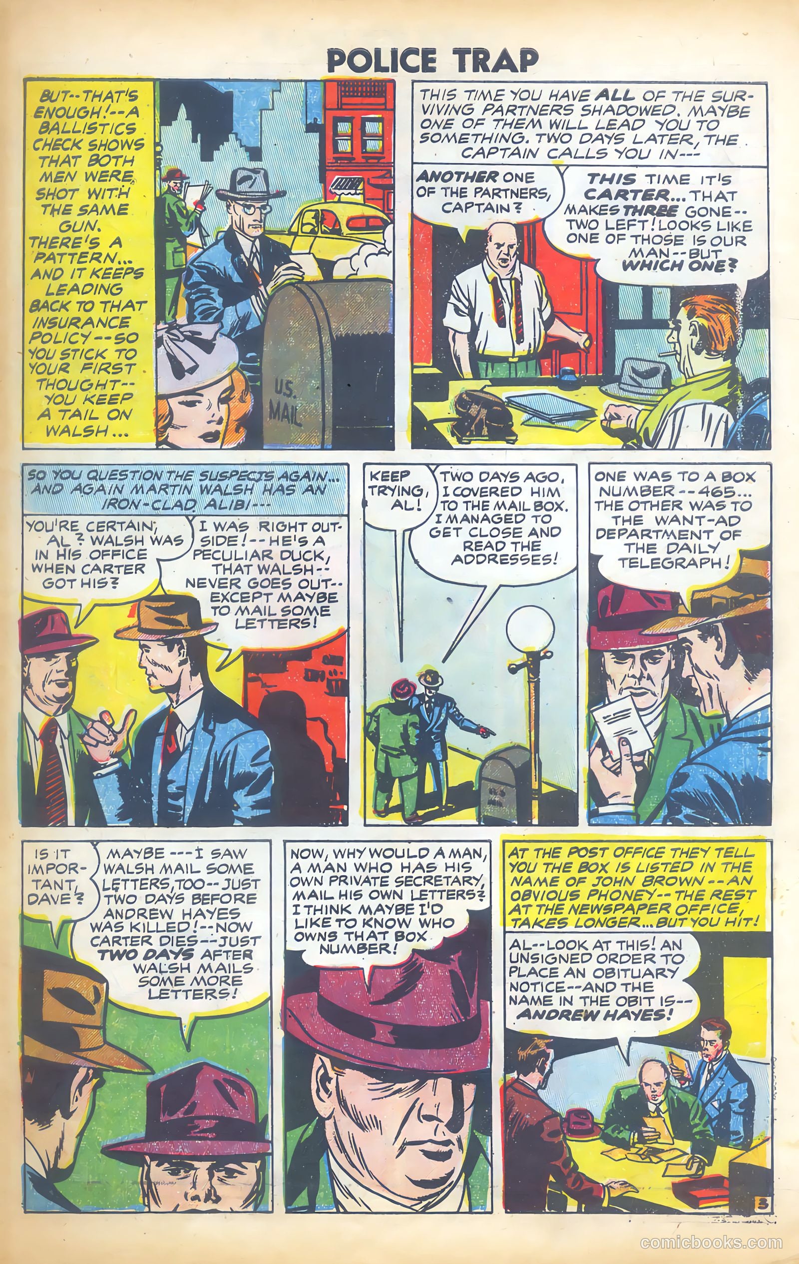 Police Trap #5 (1955) — page 31 of 36