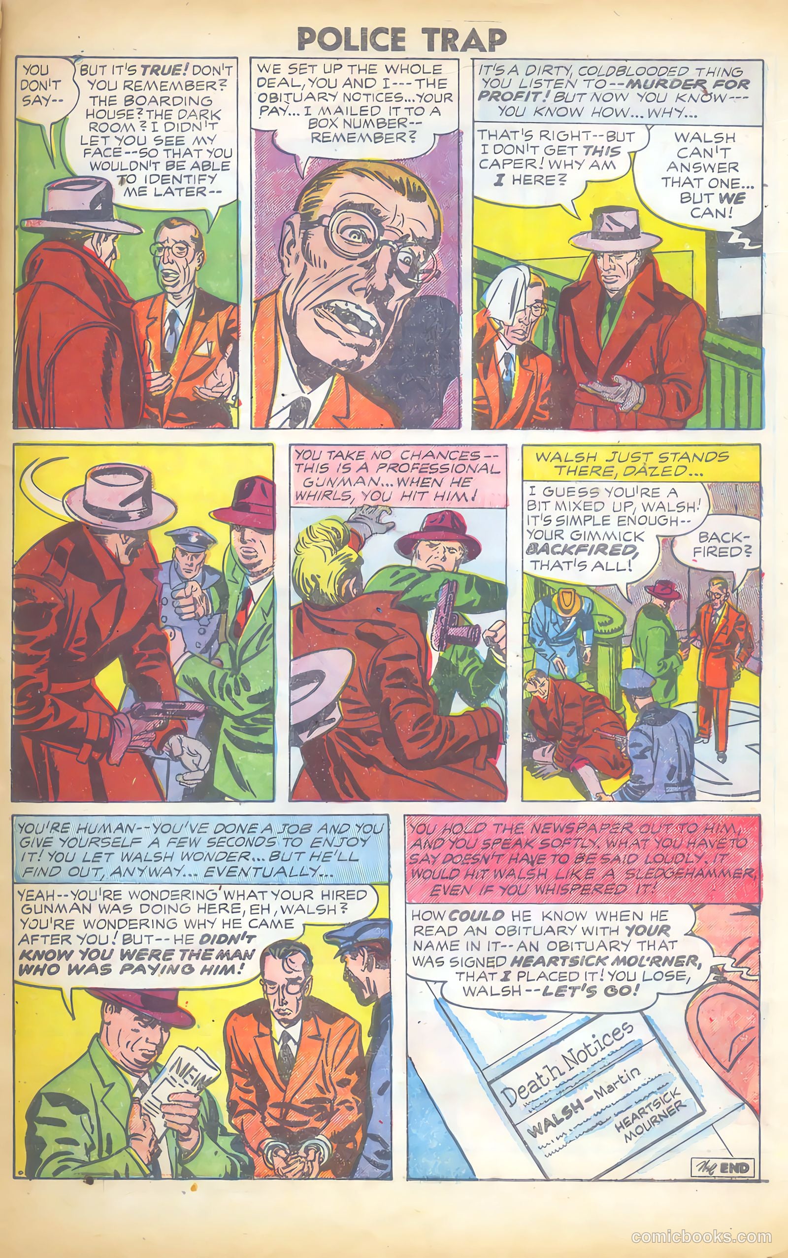 Police Trap #5 (1955) — page 33 of 36