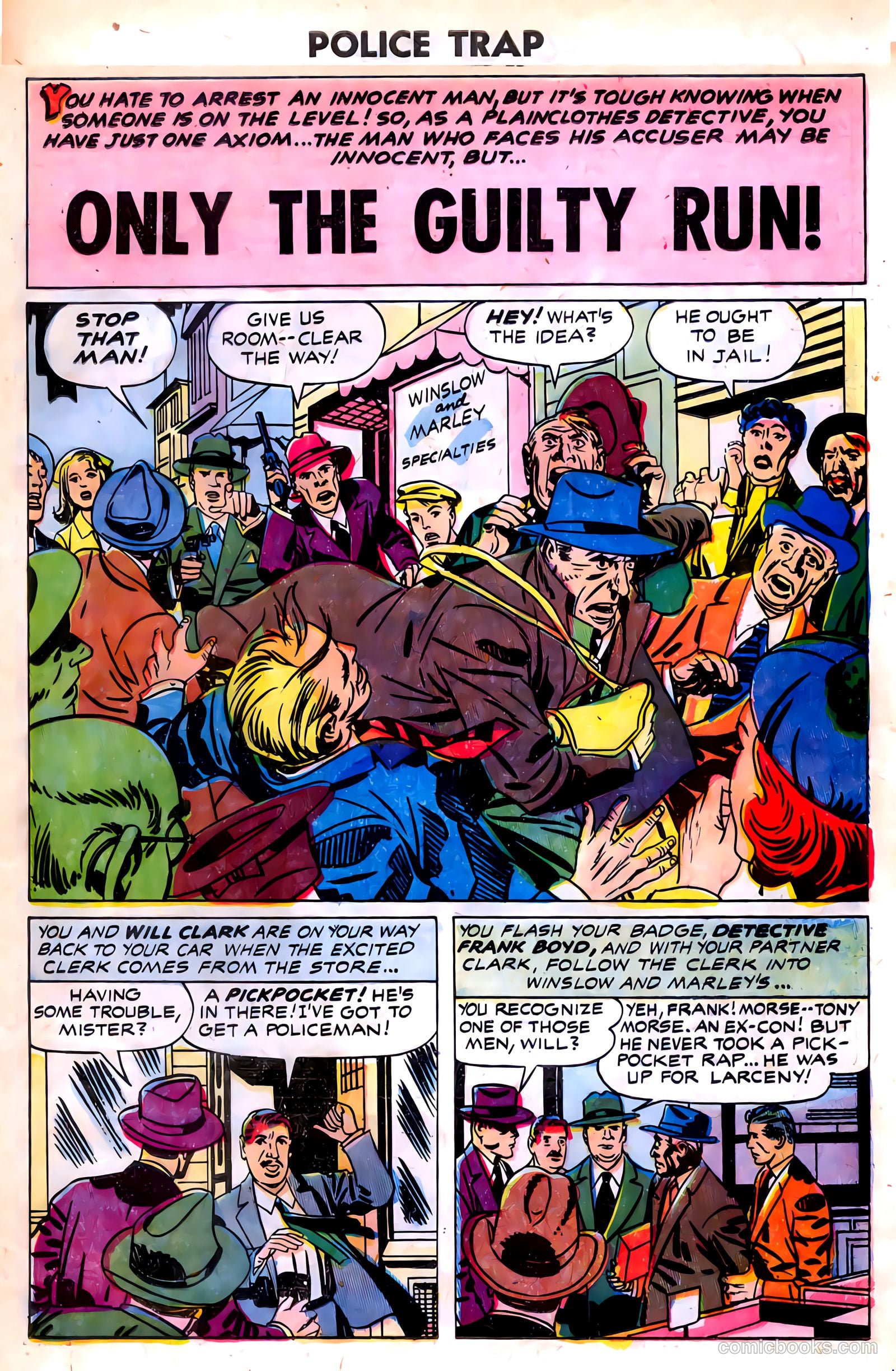Police Trap #6 (1955) — page 19 of 36