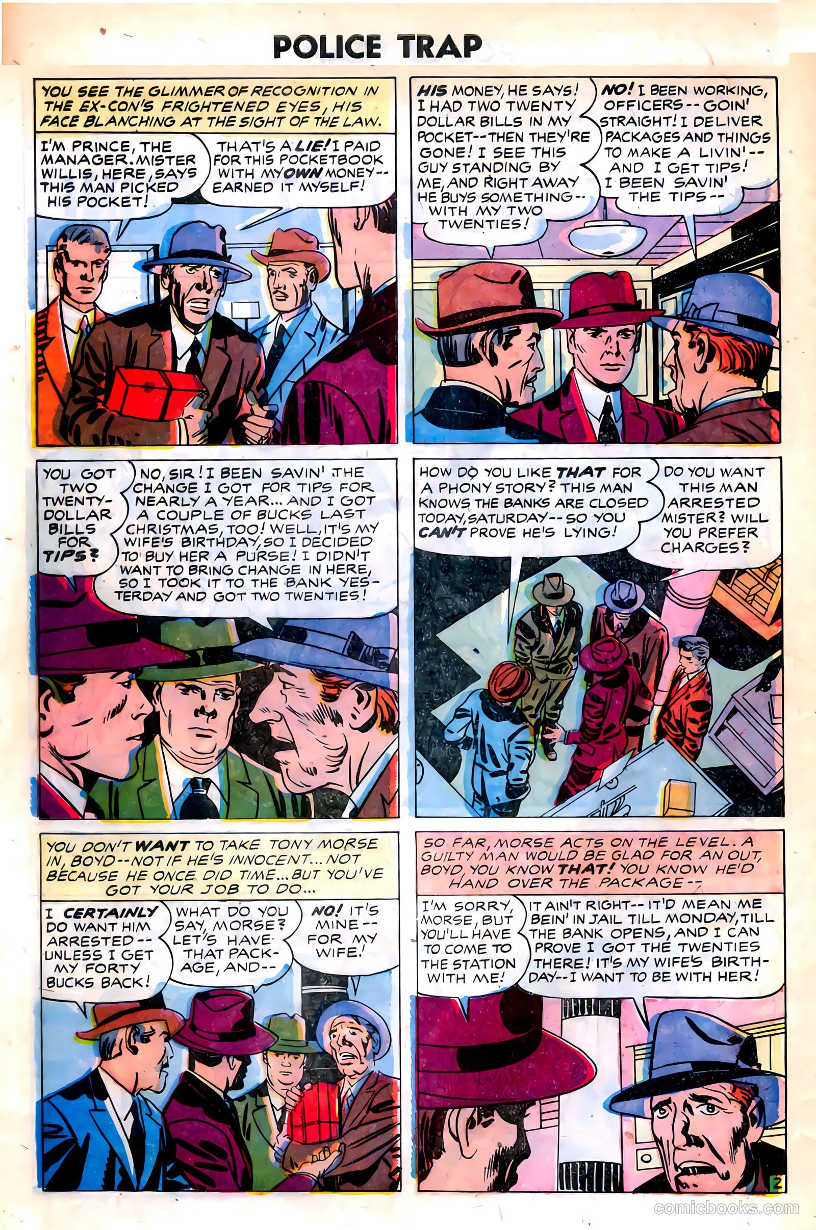 Police Trap #6 (1955) — page 20 of 36
